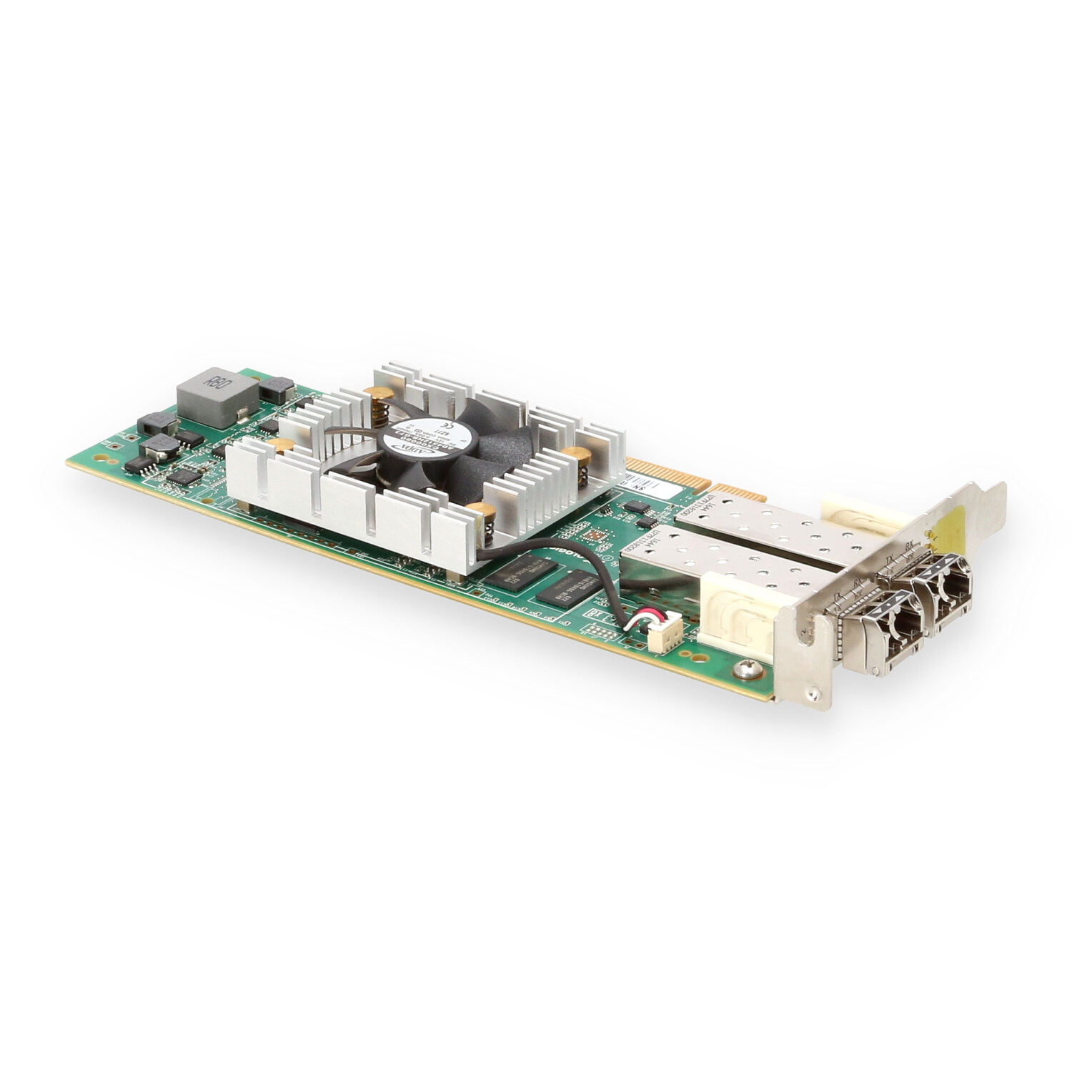 Fujitsu QLogic QLE2672 2x 16GB SFP+ Fibre Channel PCIe HBA Low Profile S26361-F5313-E2