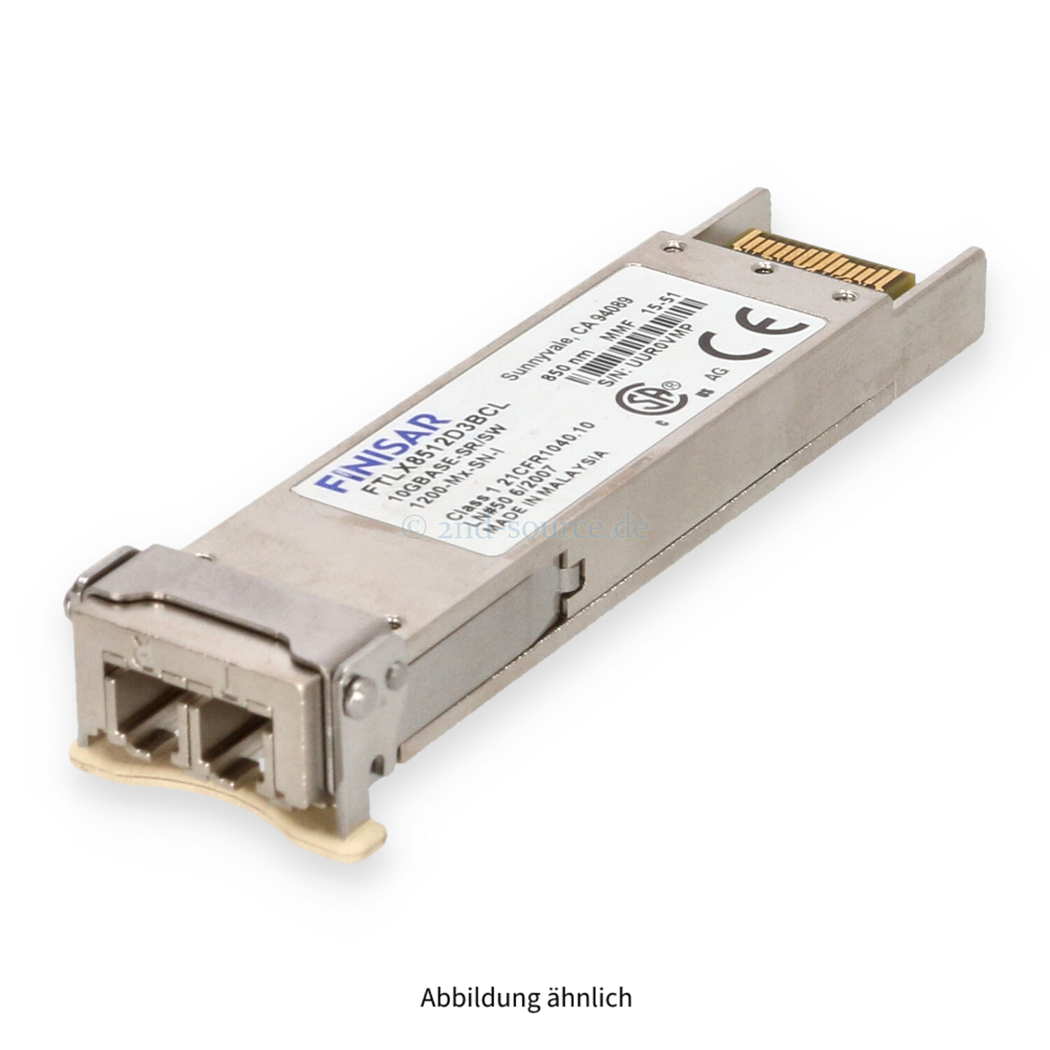 Finisar LC 10G SR/SW XFP Transceiver Module FTLX8512D3BCL