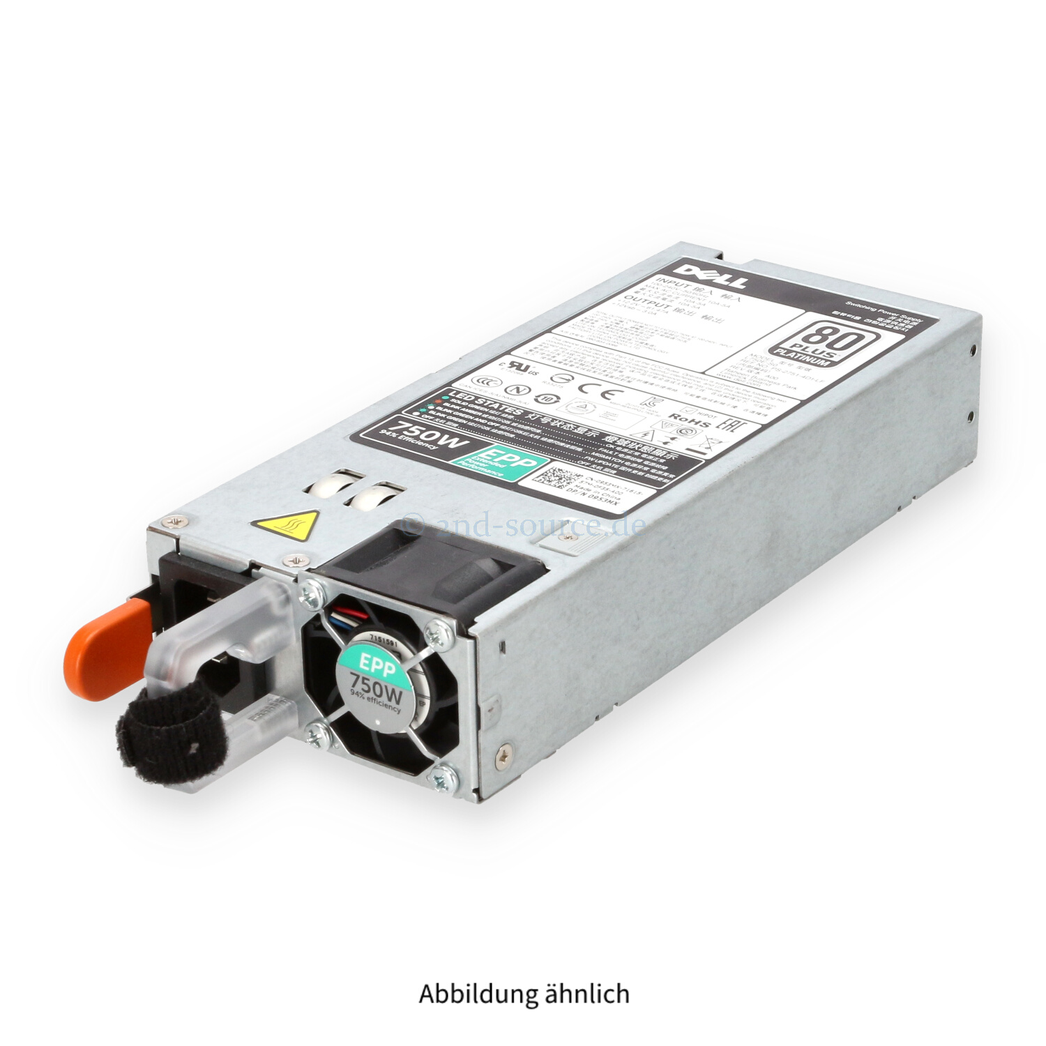 Dell 750W HotPlug Power Supply 953MX 0953MX Dell 750W HotPlug Power Supply 953MX 0953MX