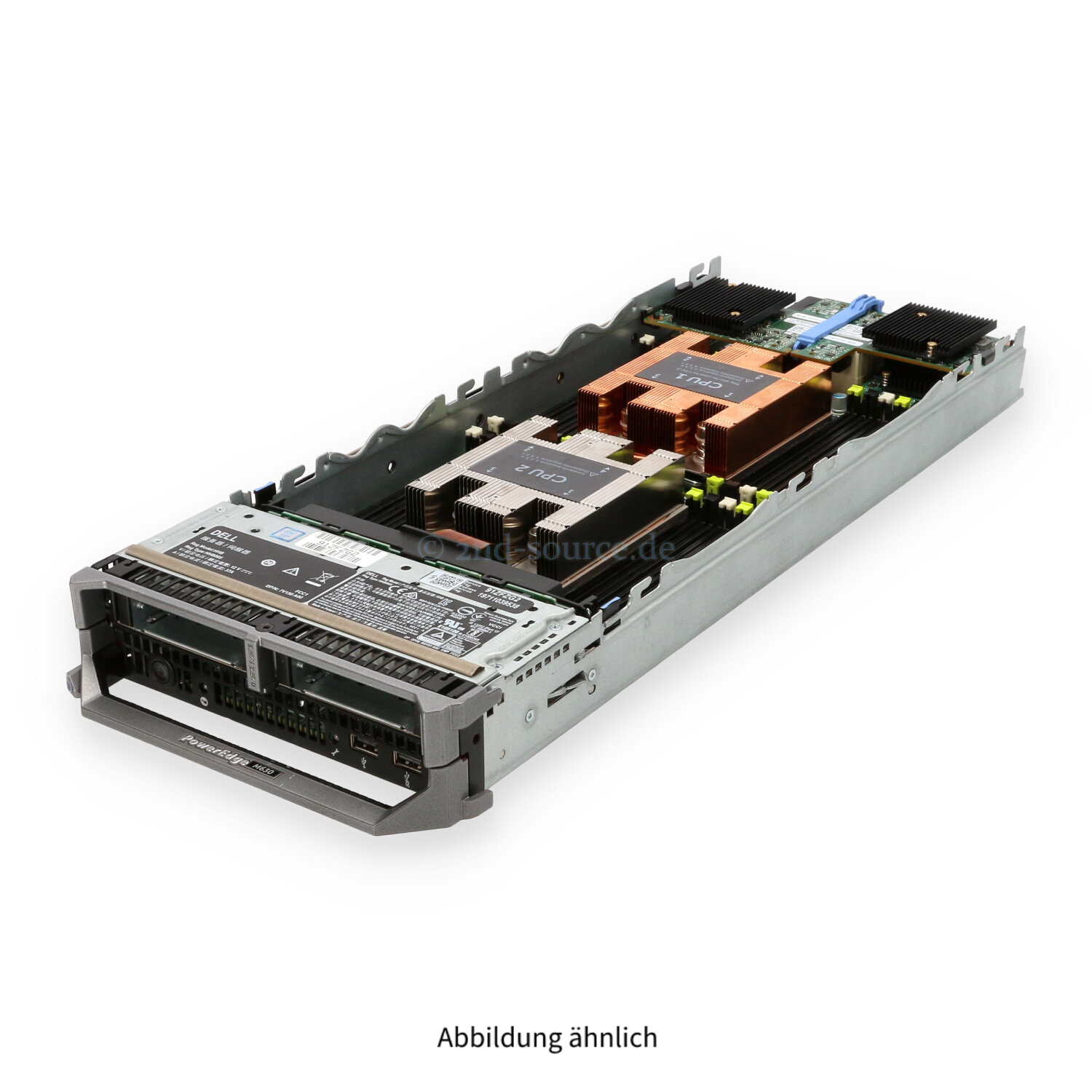 Dell PowerEdge M630 4x1.8'' CTO inkl. H730p 2xHeatsink 3xOCM14102B