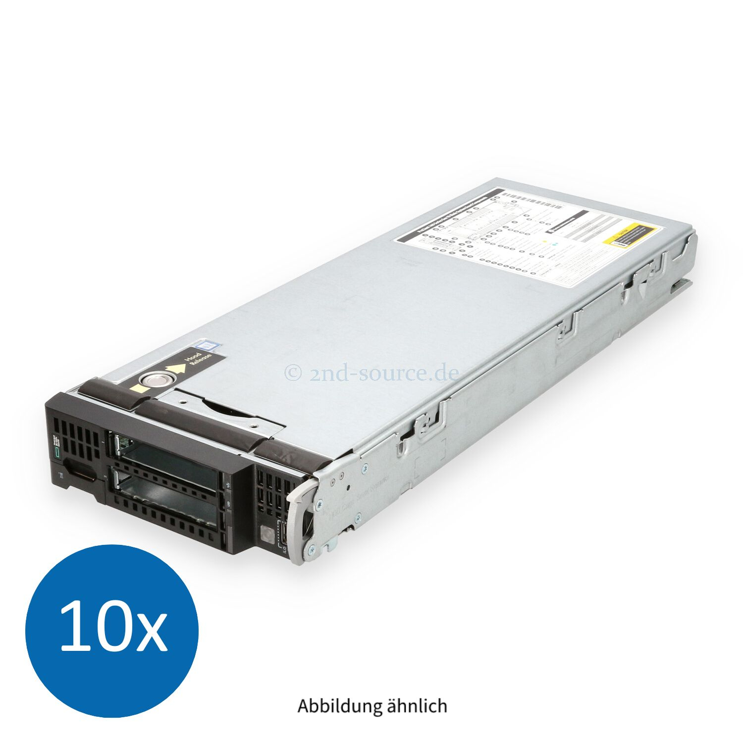 10x HPE ProLiant BL460c G10 1x Heatsink S100i CTO Server 863442-B21 P11566-001