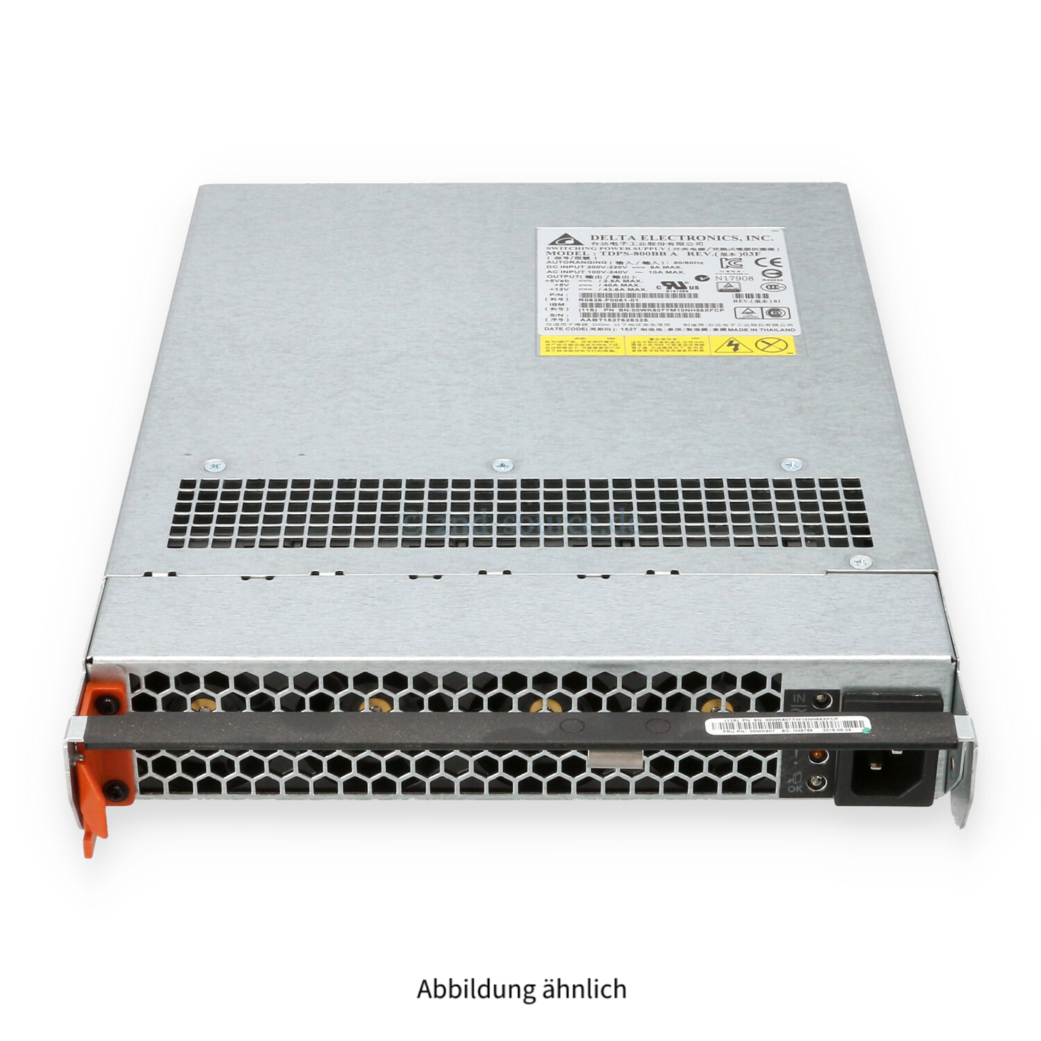 IBM 800W Power Supply V7000 G2 00WK807 IBM 800W Power Supply V7000 G2 00WK807