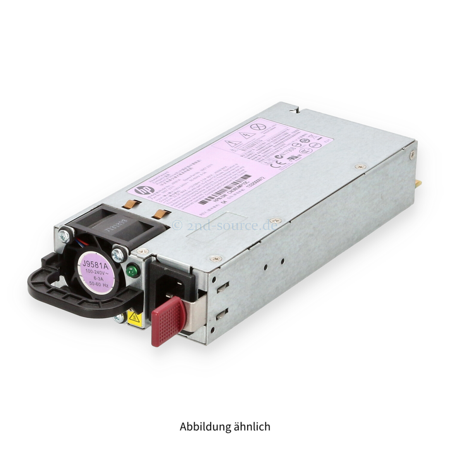 HPE X311 400W HotPlug Power Supply ProCurve 3800 J9581A J9581-61001