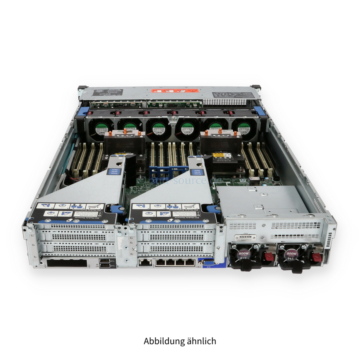 HPE DL380 G10 8xSFF 8xNVMe 2x High Performance Heatsink 2x 800W CTO Server