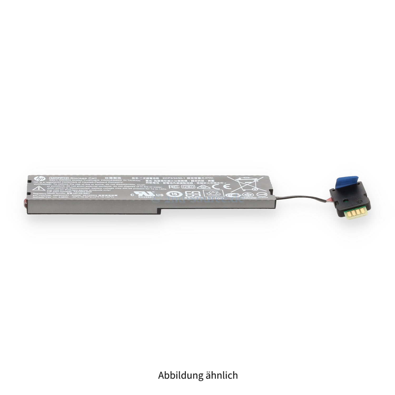 HPE 12W Megacell FBWC Battery Capacitor Pack 815984-001 727263-002 HPE 12W Megacell FBWC Battery Capacitor Pack 815984-001 727263-002