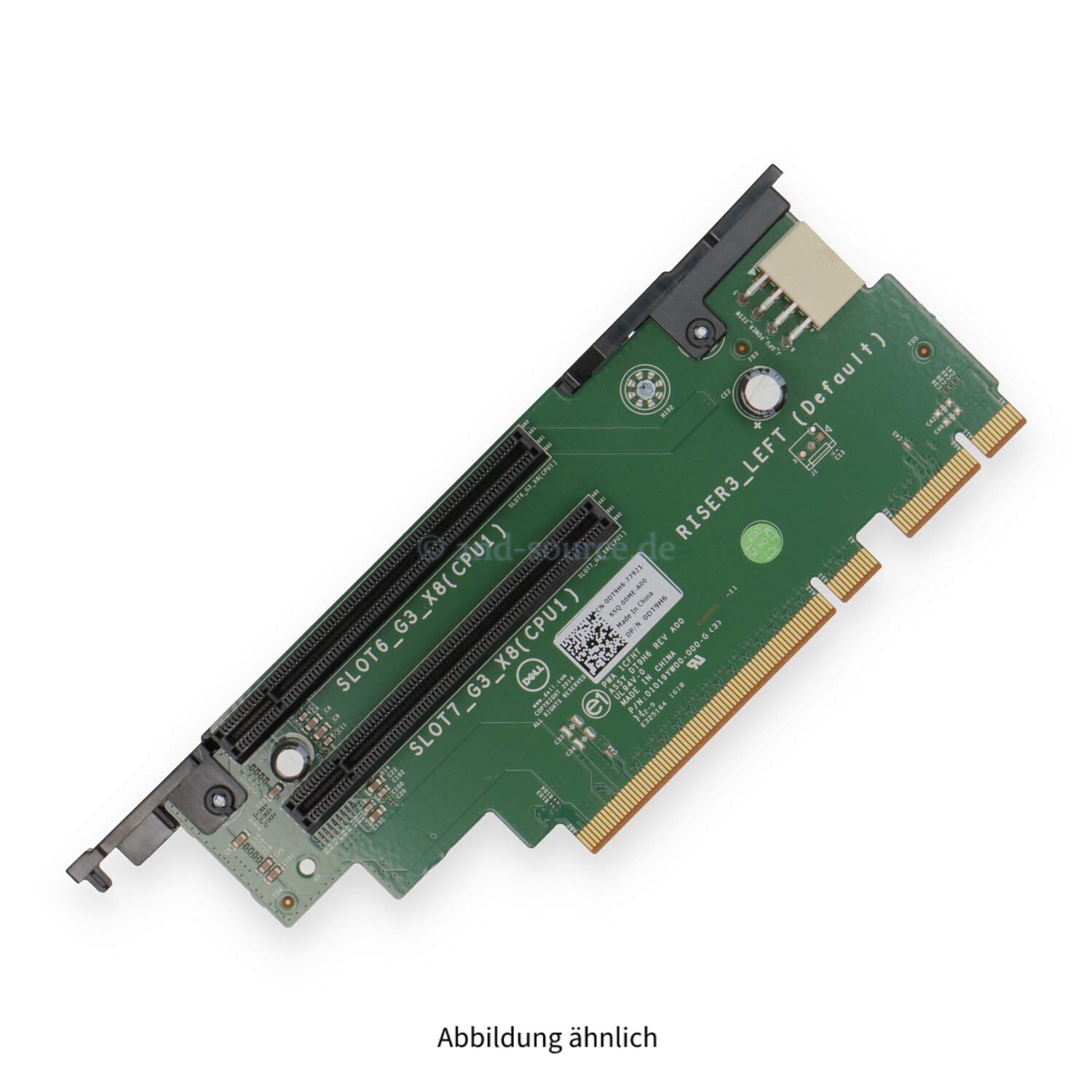 Dell 2x 3.0 x8 PCI Riser 3 Left Default PowerEdge R730 R730XD DT9H6 0DT9H6 Dell 2x 3.0 x8 PCI Riser 3 Left Default PowerEdge R730 R730XD DT9H6 0DT9H6