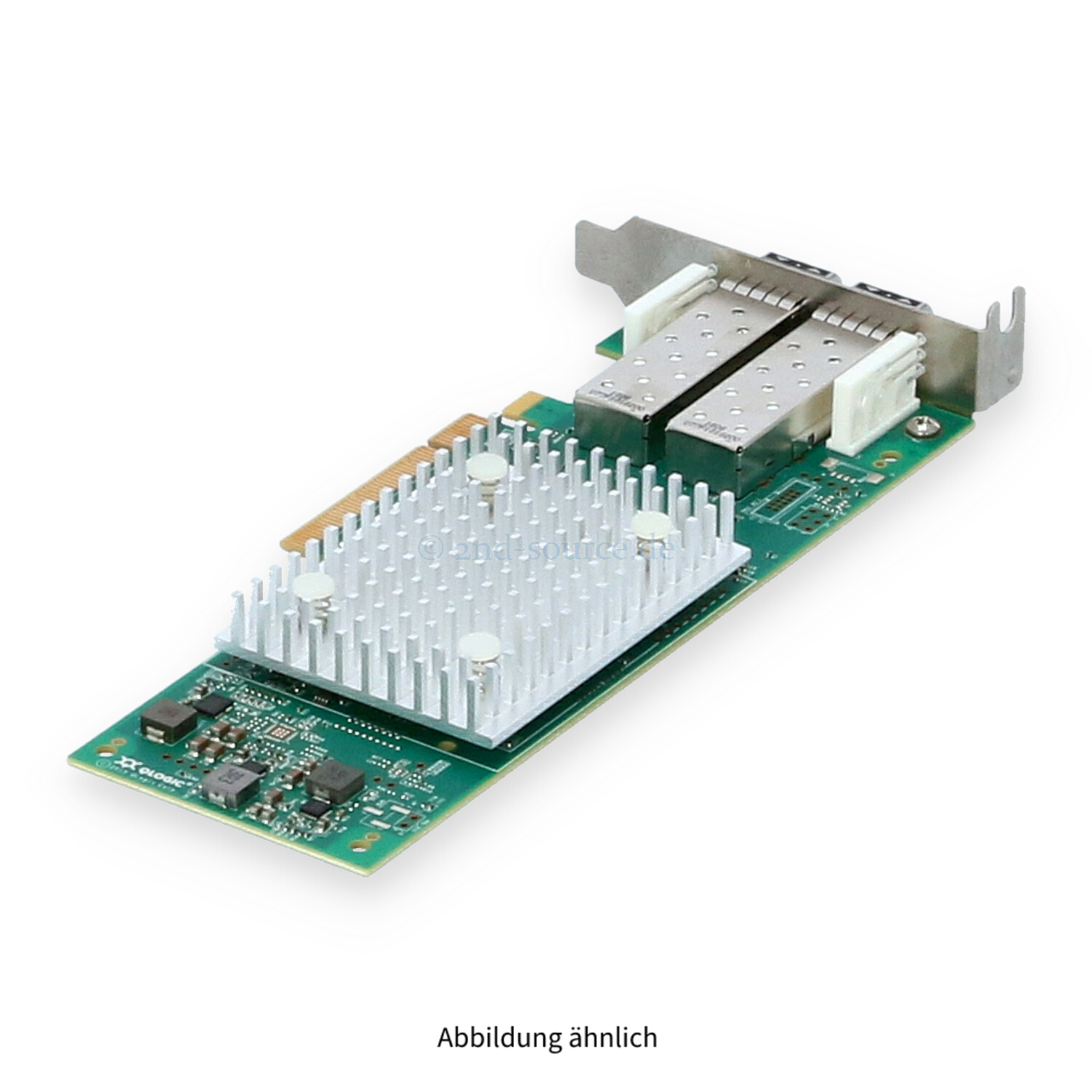 Fujitsu QLogic QLE2692 2x 16GB SFP+ Fibre Channel PCIe HBA Low Profile QLE2692-F S26361-F5580-E202