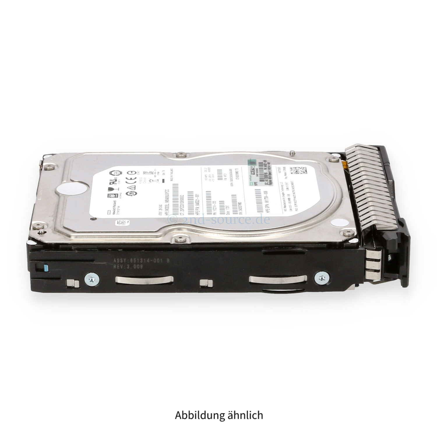 HPE 4TB 7.2k SAS 12G LFF Midline SC HotPlug HDD 861756-B21 862141-001