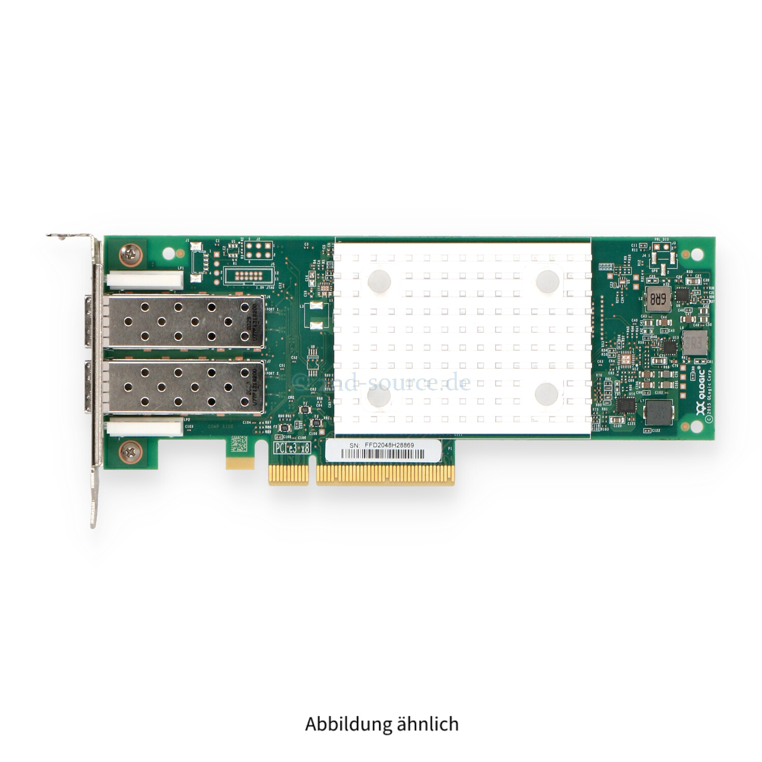 Dell QLogic QLE2692 2x 16GB SFP+ Fibre Channel PCIe HBA Low Profile TCK3G 0TCK3G