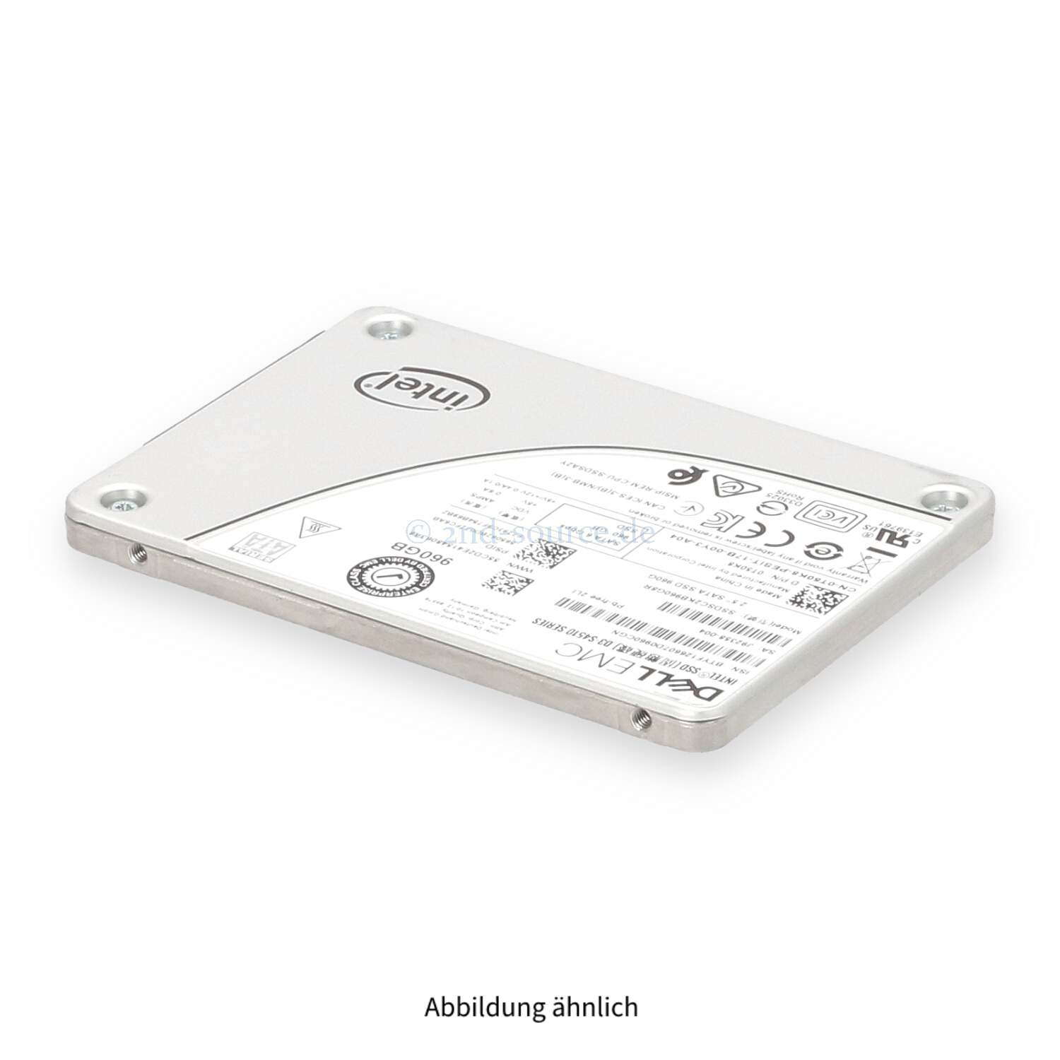 Dell 960GB SATA 6G SFF Read Intensive SSD T50K8 0T50K8