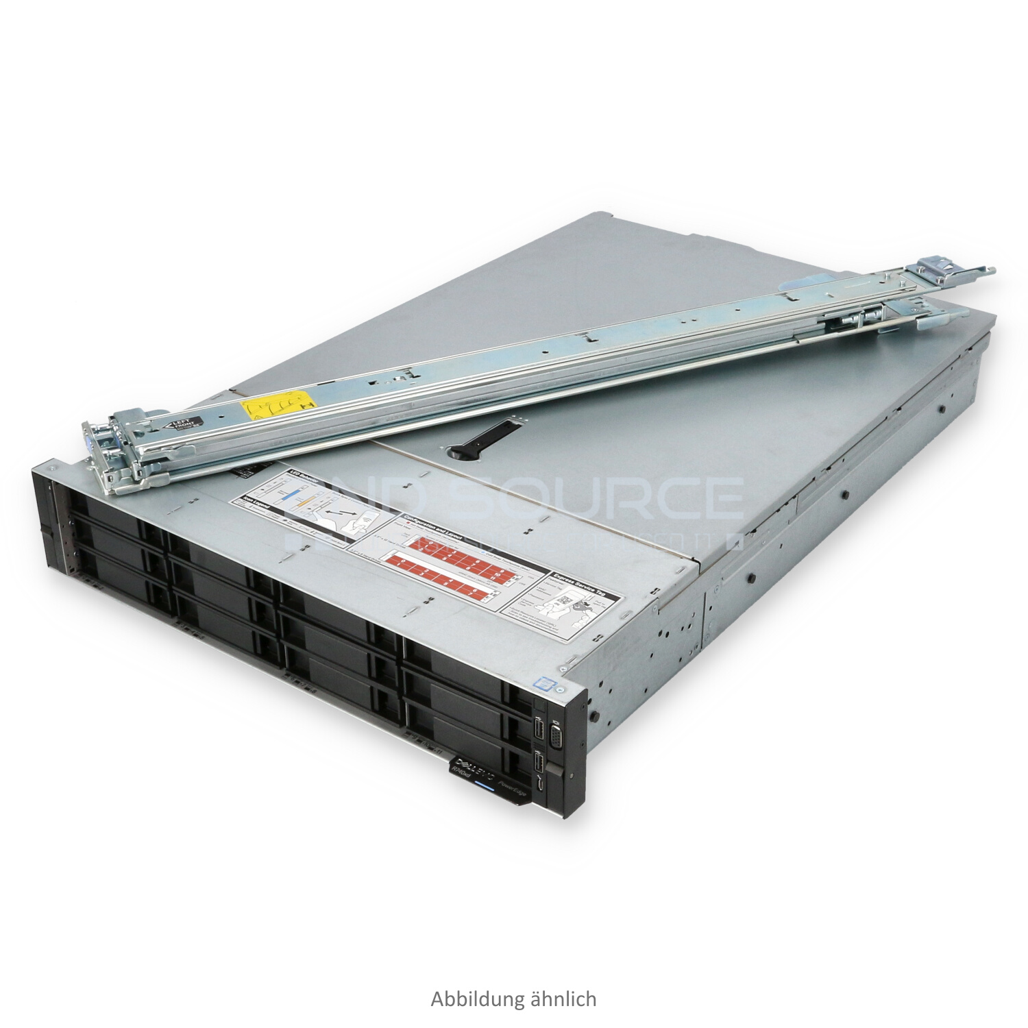 Dell R740xd 12x LFF + 2x LFF 2P Silver 4110 2.10GHz 8C 128GB H730P 2x 600GB 10k SAS 12G SFF HDD 2x 750W Rackkit