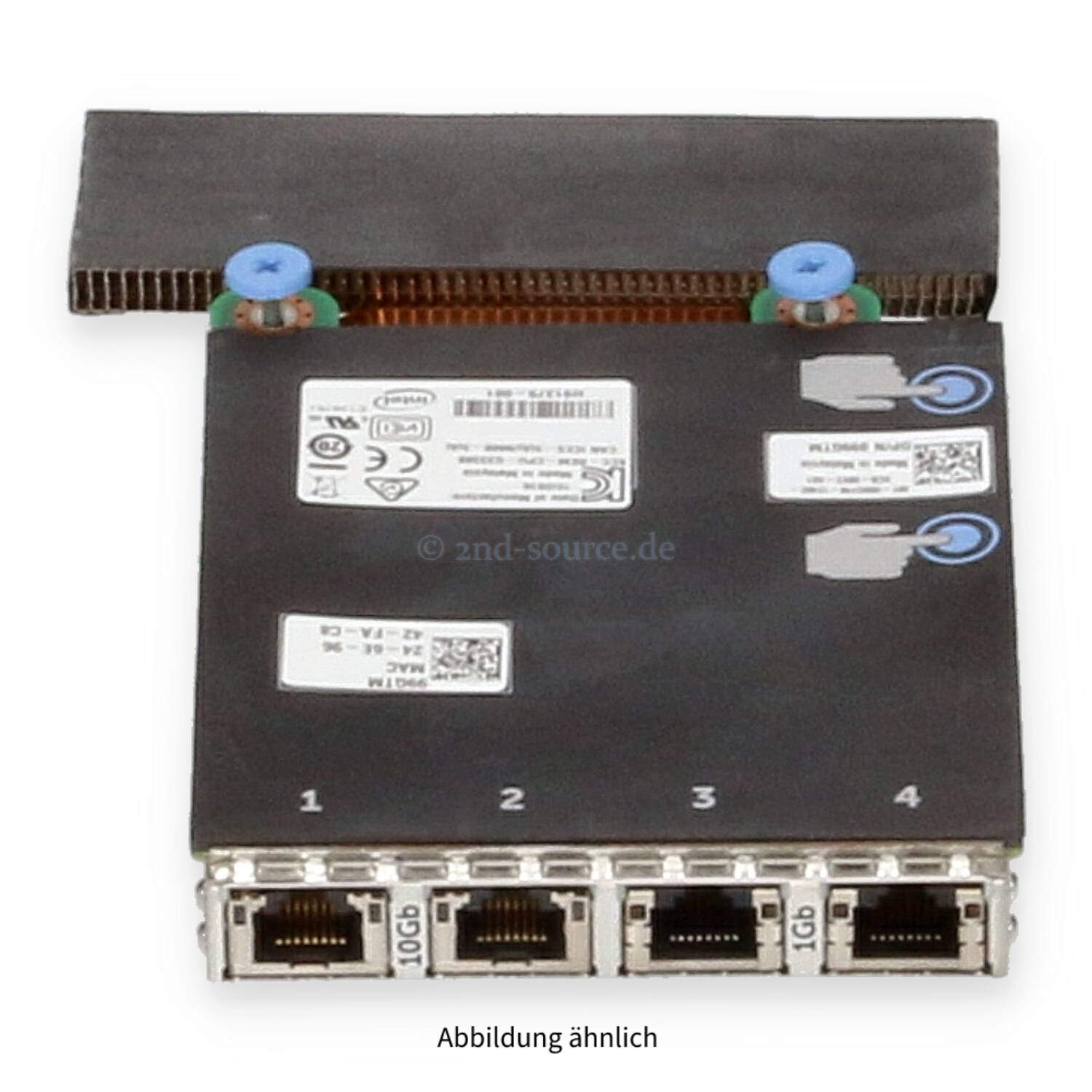 Dell Intel X540 I350 2x 10GbE 2x 1GbE Network Daughter Card 99GTM 099GTM