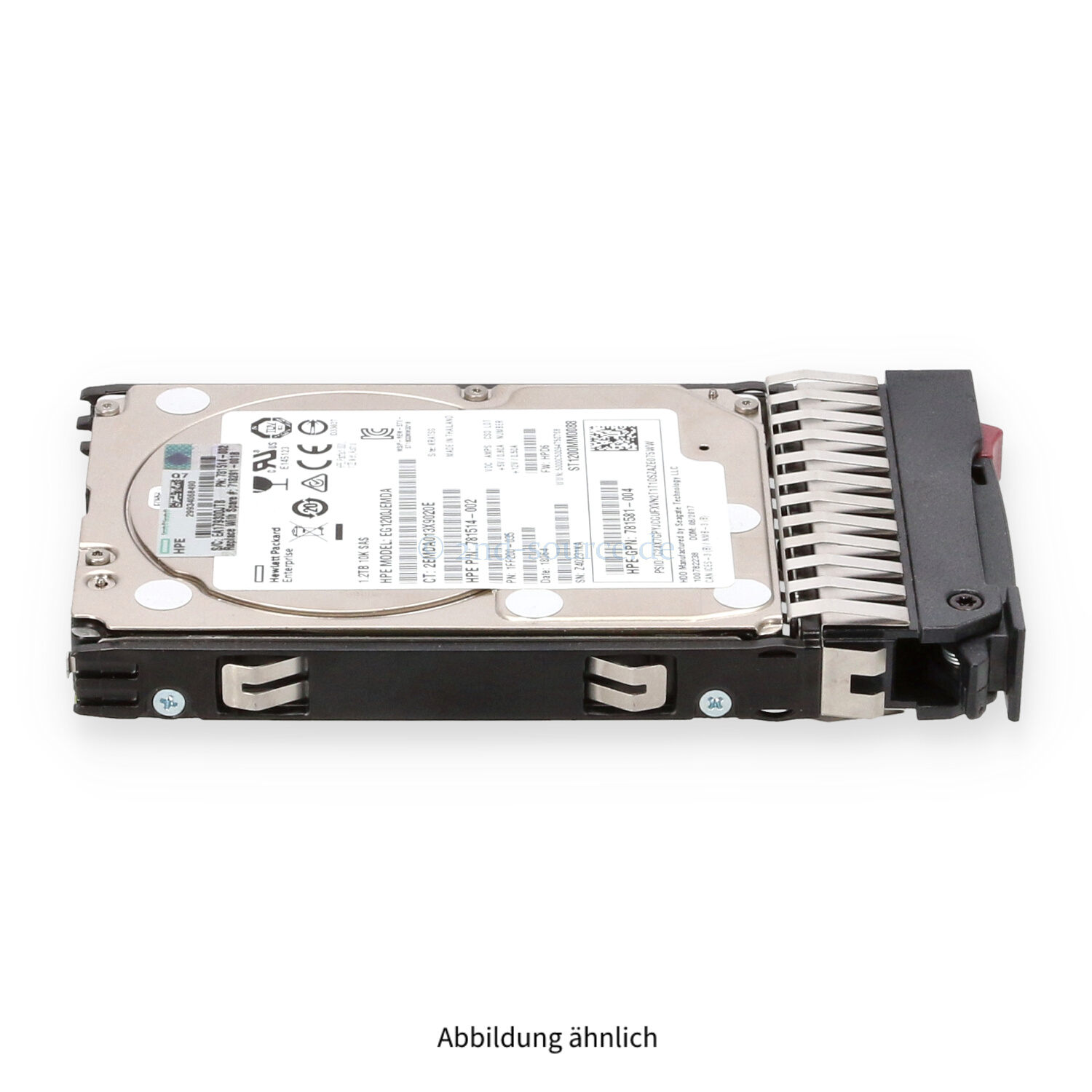HPE 1.2TB 10k SAS 6G SFF DP HotPlug HDD 718160-B21 718291-001