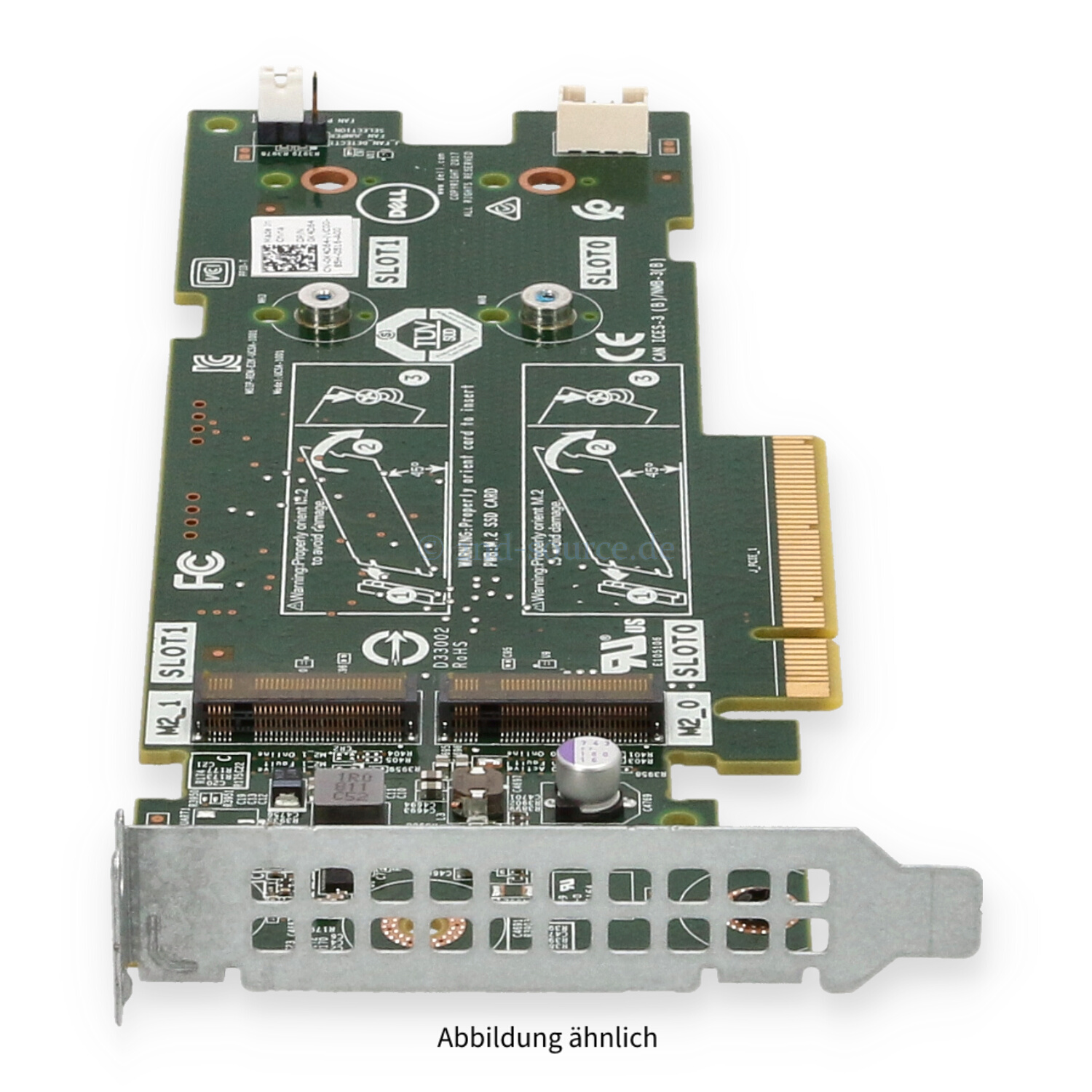 Dell BOSS M.2 Solid State Storage Adapter PCIe Low Profile K4D64 0K4D64
