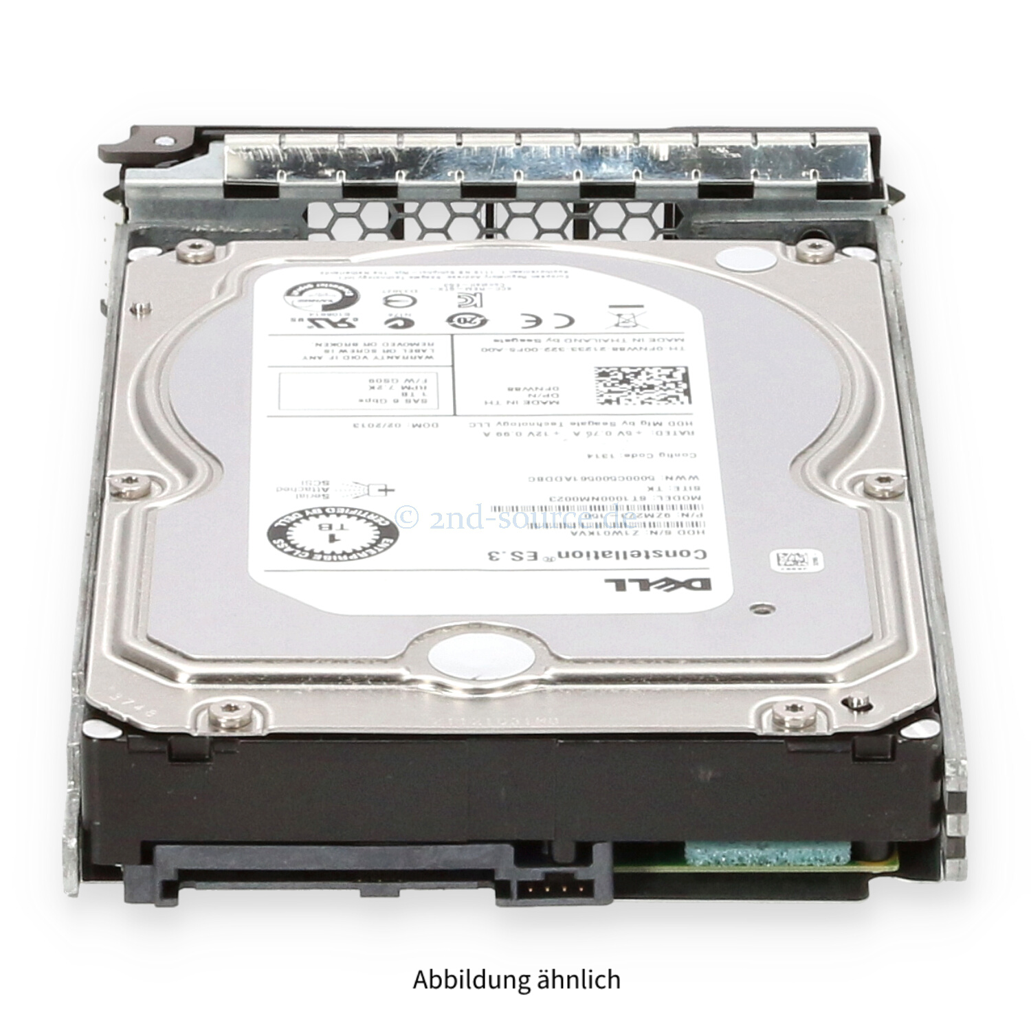 Dell 1TB 7.2k SAS 6G LFF HotPlug HDD FNW88 0FNW88