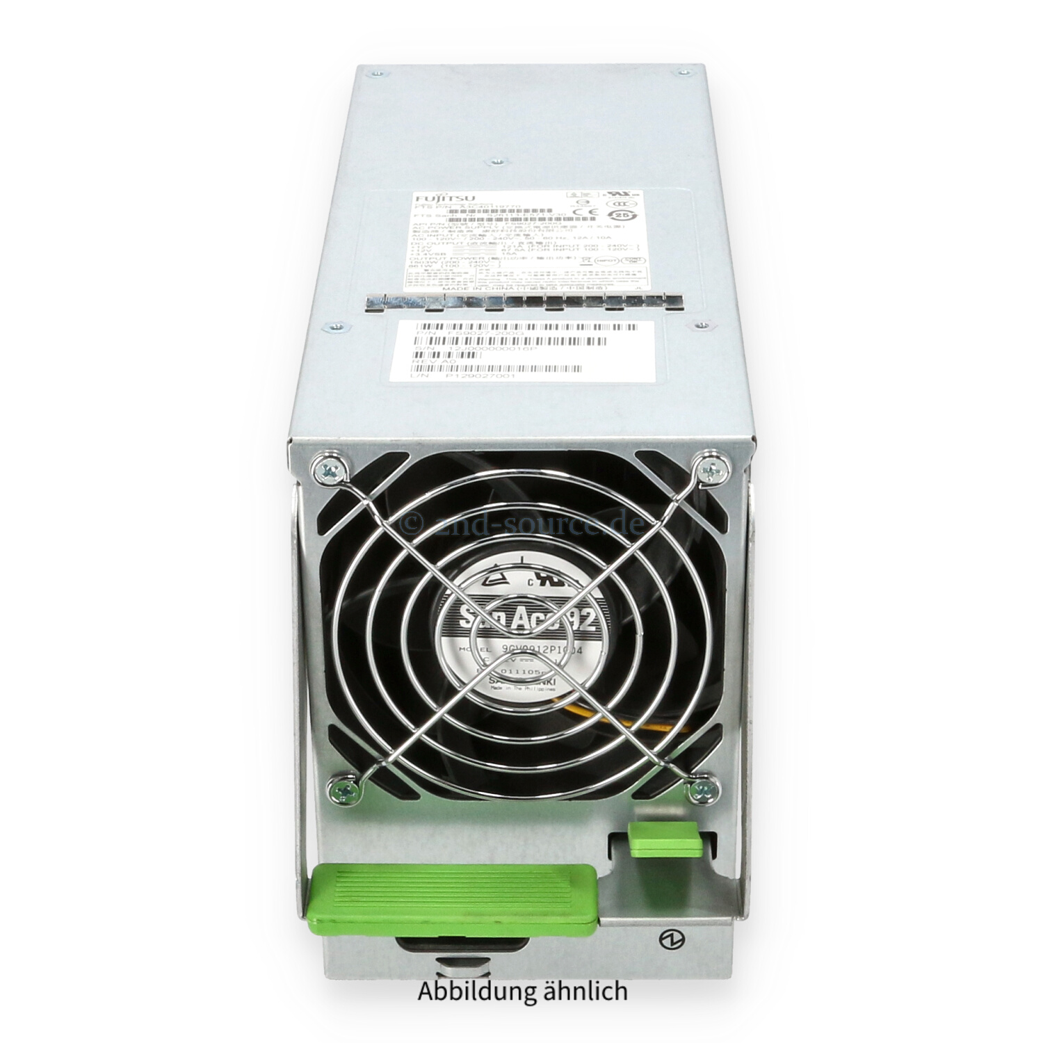 Fujitsu 1600W HotPlug Power Supply BX400 S1 S26113-F607-L200 S26113-E571-V30 A3C40119770