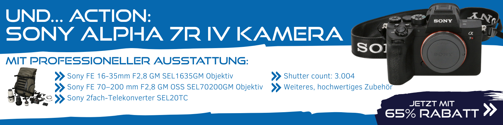2nd Source GmbH - Sony Alpha 7R IV Kamera