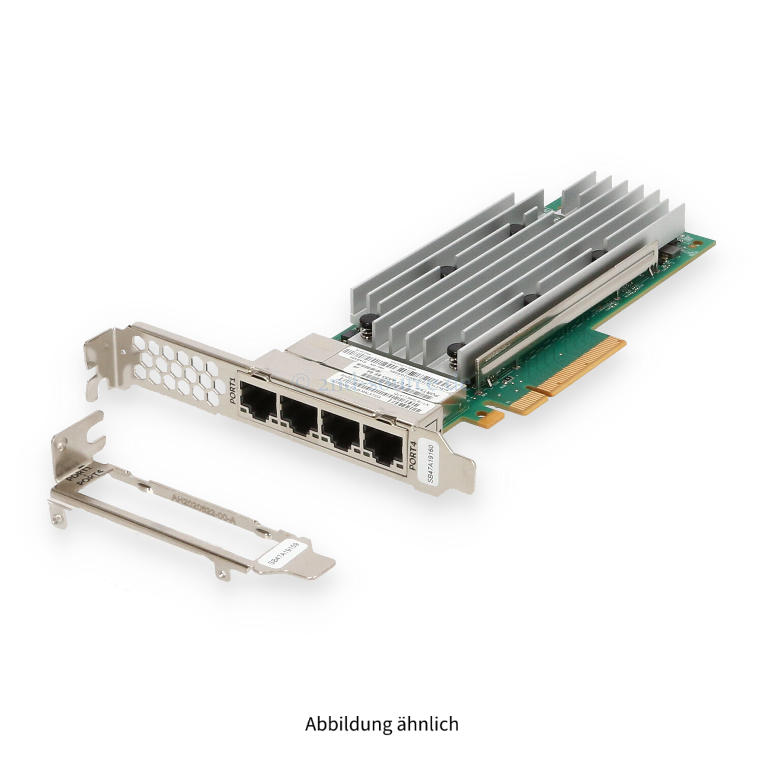 Lenovo QLogic QL41134 4x RJ-45 10GbE PCIe Server Ethernet Adapter 4XC7A08225 01KR584 Lenovo QLogic QL41134 4x RJ-45 10GbE PCIe Server Ethernet Adapter 4XC7A08225 01KR584