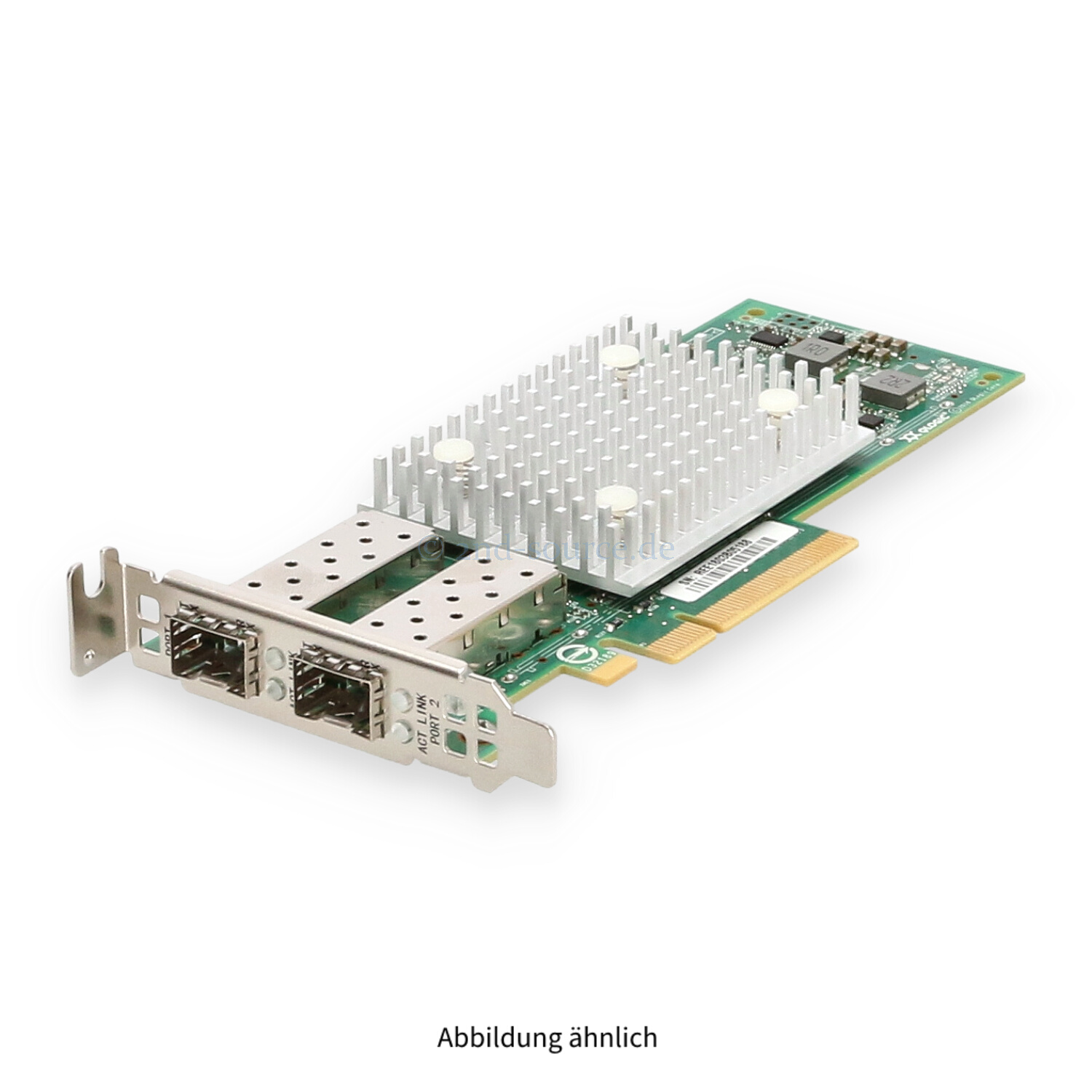 Dell QLogic FastLinQ 41112 2x10GBase SFP+ PCIe Server Ethernet Adapter Low Profile 807N9 0807N9