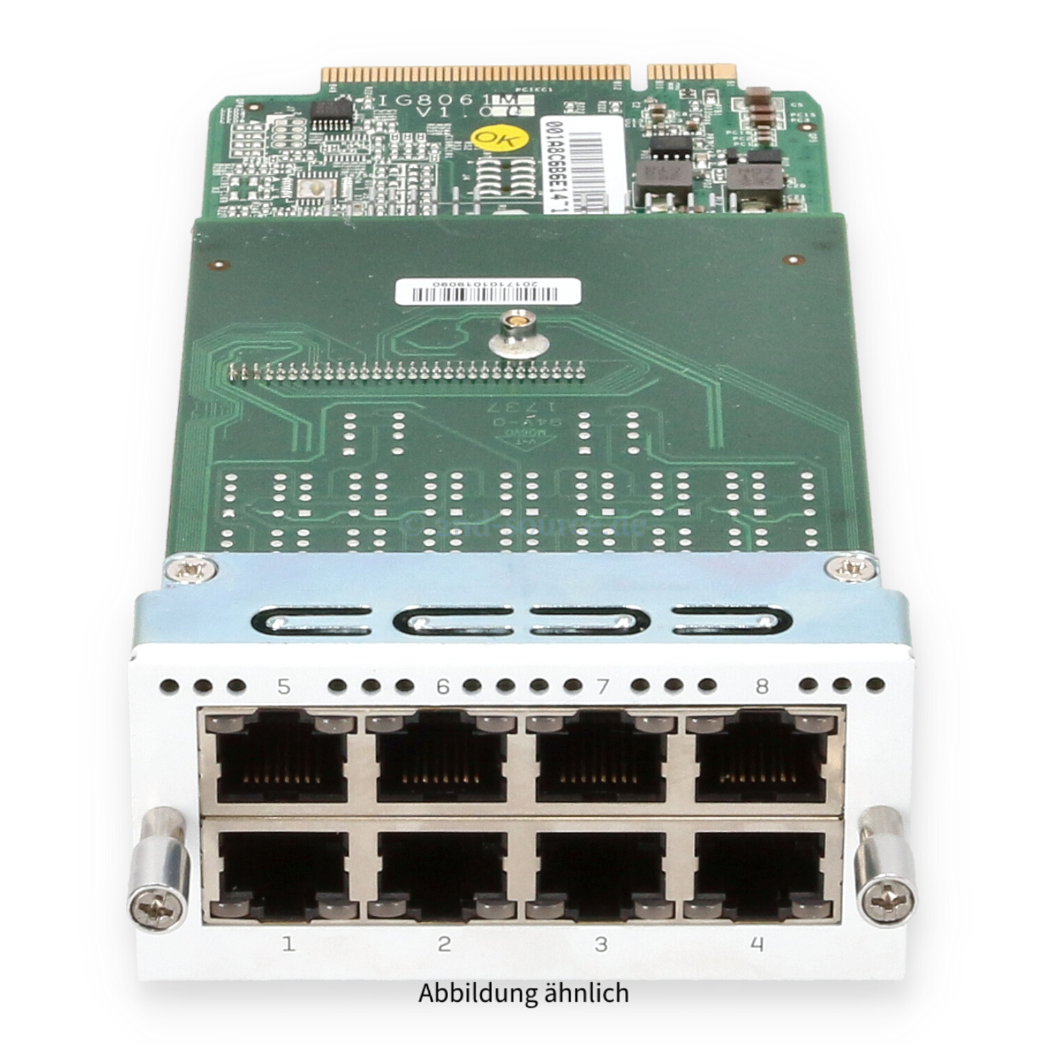 Sophos FleXi 8-port 1000Base-T Switch Module XG 750 XGCZTCHF8