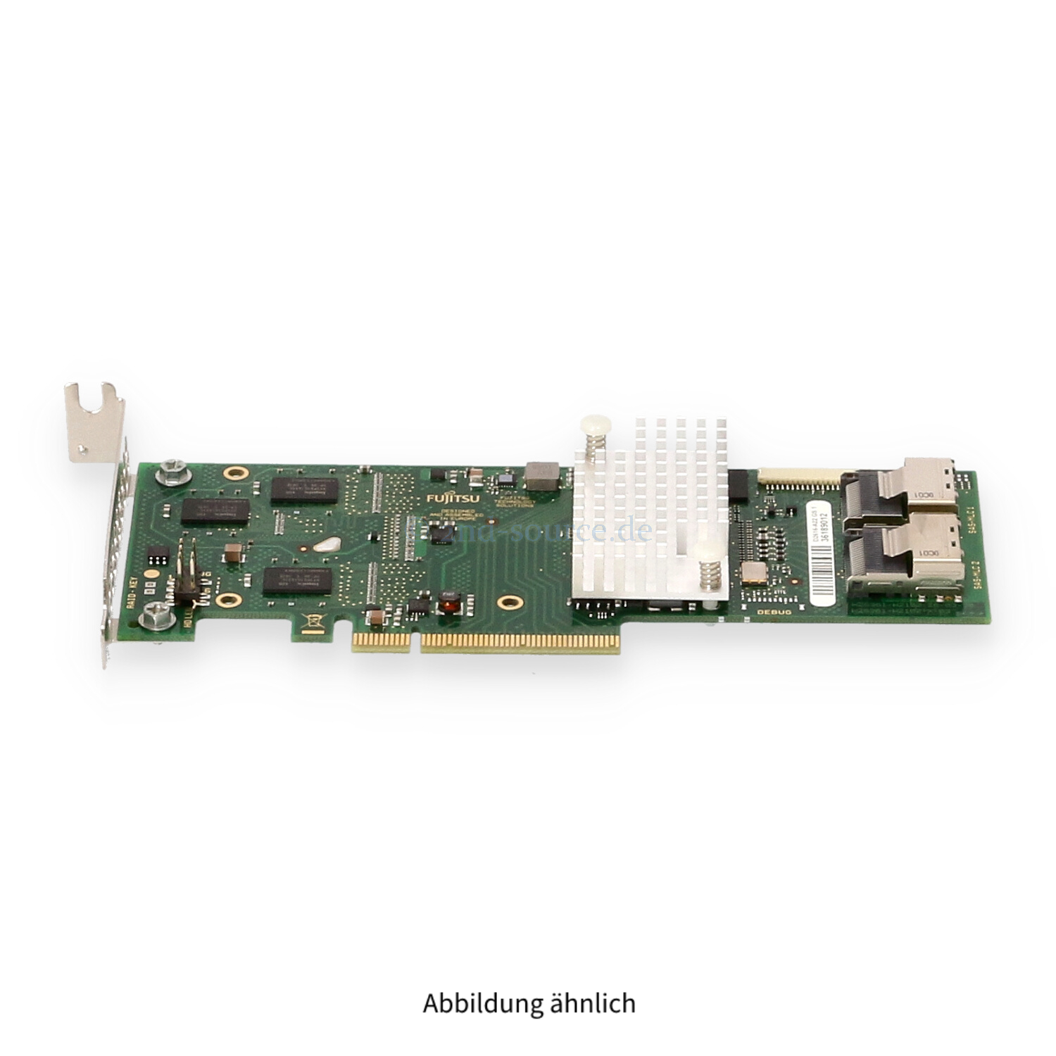Fujitsu Dual Port 6G SAS 512MB RAID Controller S26361-F3554-L512 D2616-A22