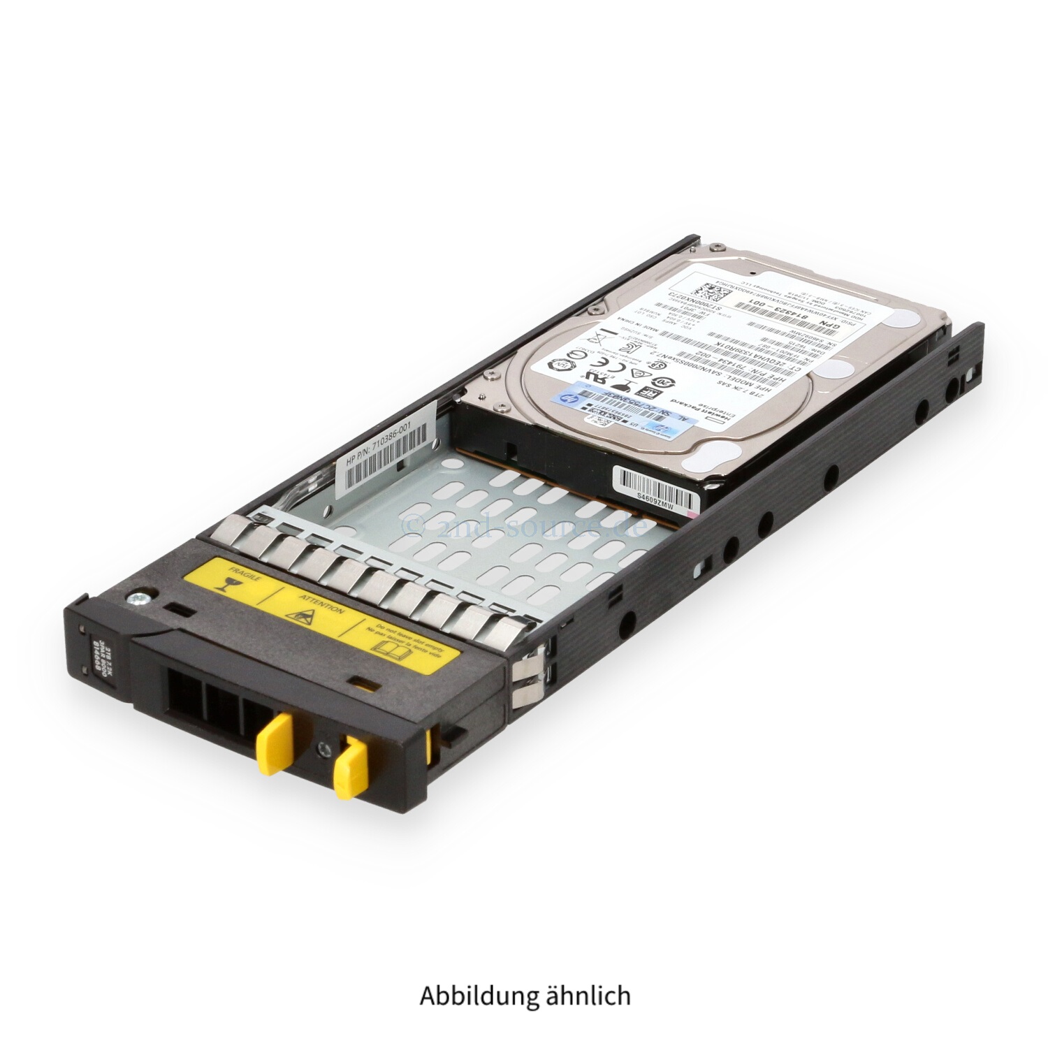 HPE 3PAR 2TB 7.2k SAS 12G SFF HotPlug HDD M0S92A 814668-001
