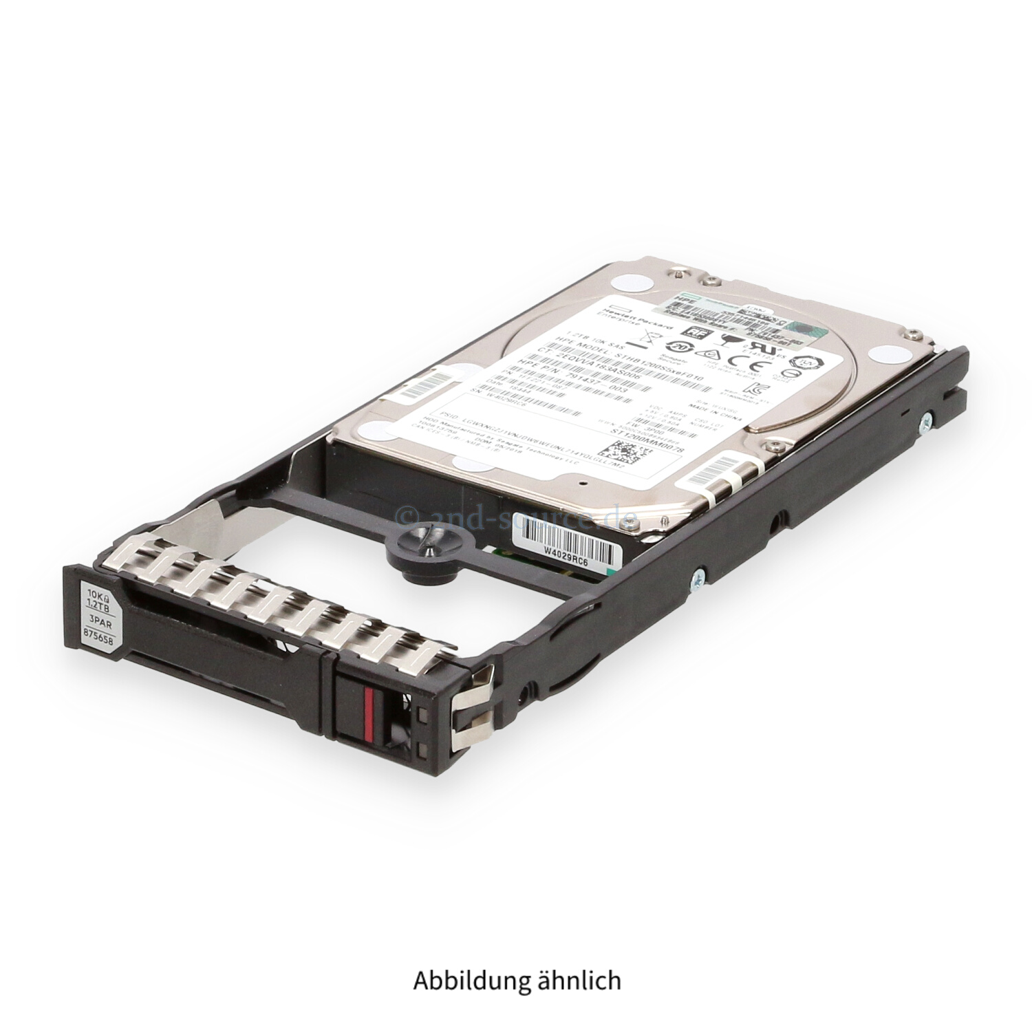 HPE 3PAR 1.2TB 10k SAS 12G SFF Self Encrypting HotPlug HDD StoreServ 20000 J8S17A 875658-001