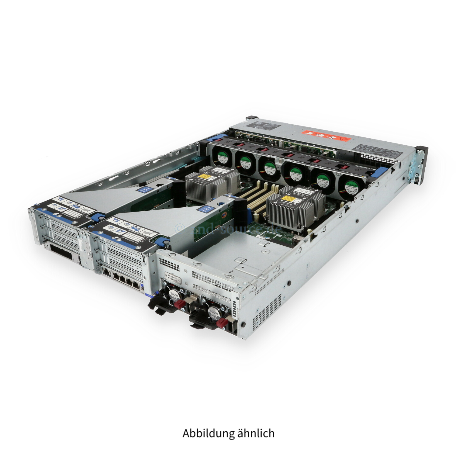 HPE DL380 G10 8xSFF 8xNVMe 2x Standard Heatsink 2x 500W CTO Chassis