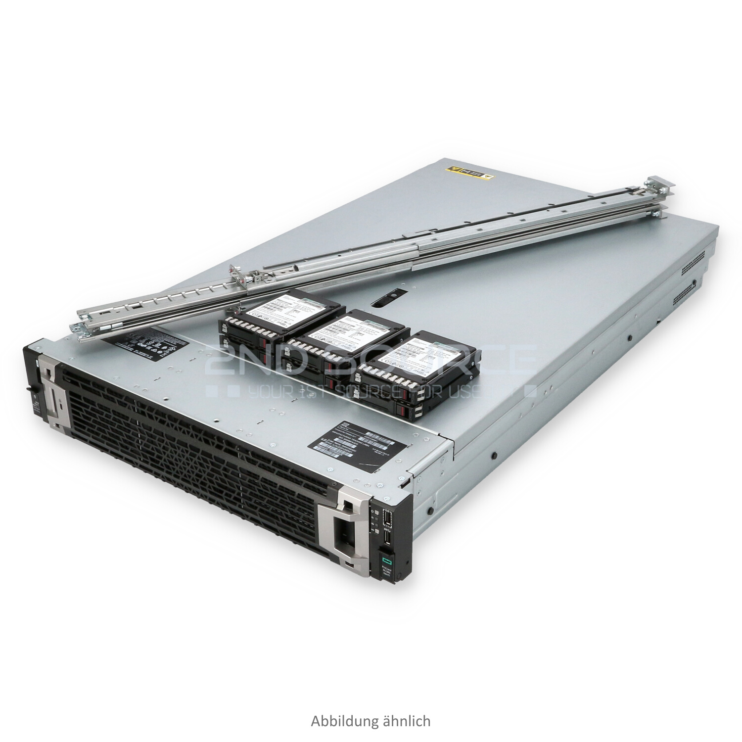 HPE DL380 G11 8xSFF 2P Platinum 8562Y+ 2.80 GHz 60MB 32C 1TB RAM 2x DP 10/25GB SFP28 6x 6.4TB NVMe 2x 480GB M.2 NVMe 2x 2200W RPS Rackkit