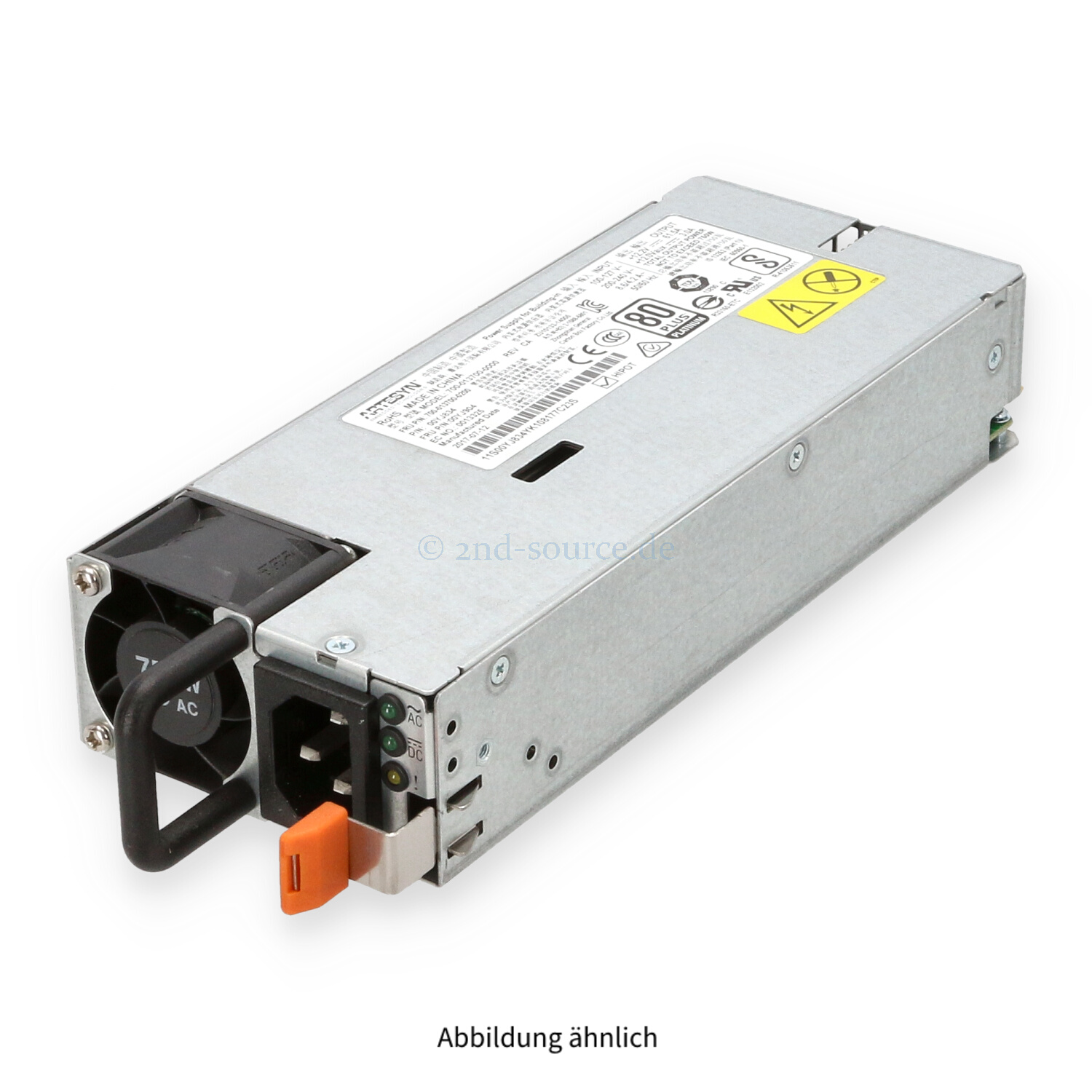 Lenovo Artesyn 750W Hot Plug Power Supply 00YJ904 00YJ834