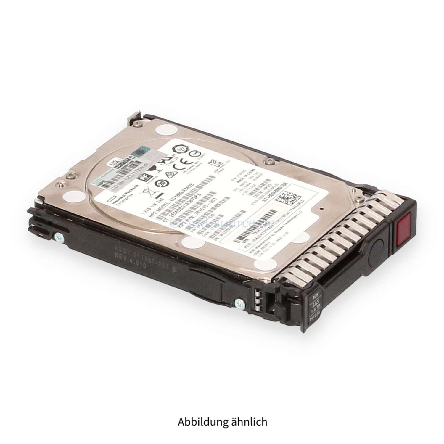 HPE 1.8TB 10k SAS 12G SFF Enterprise SC HotPlug HDD 791034-B21 791055-001