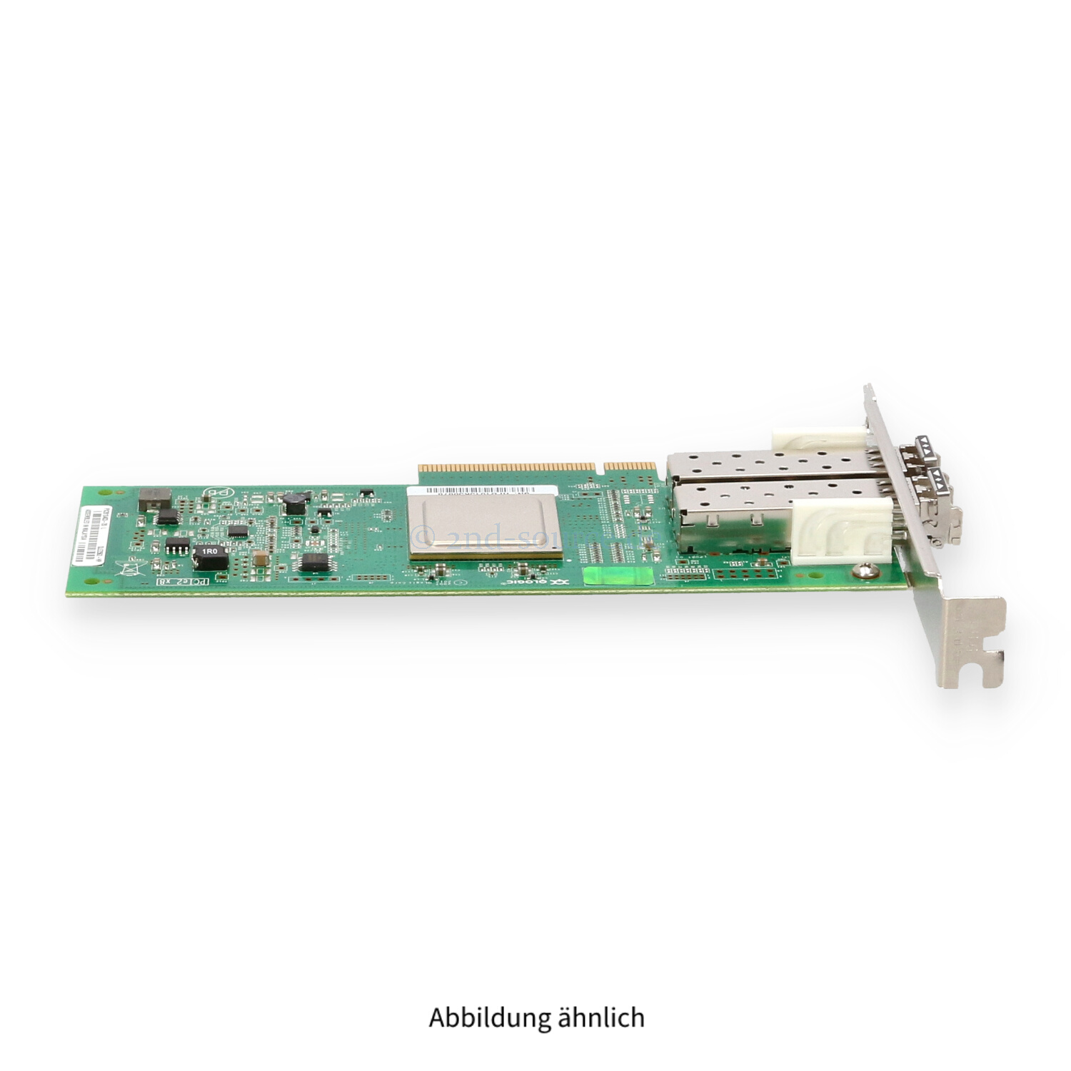 HPE 82Q 2x 8GB SFP Fibre Channel PCIe HBA High Profile AJ764A 489191-001