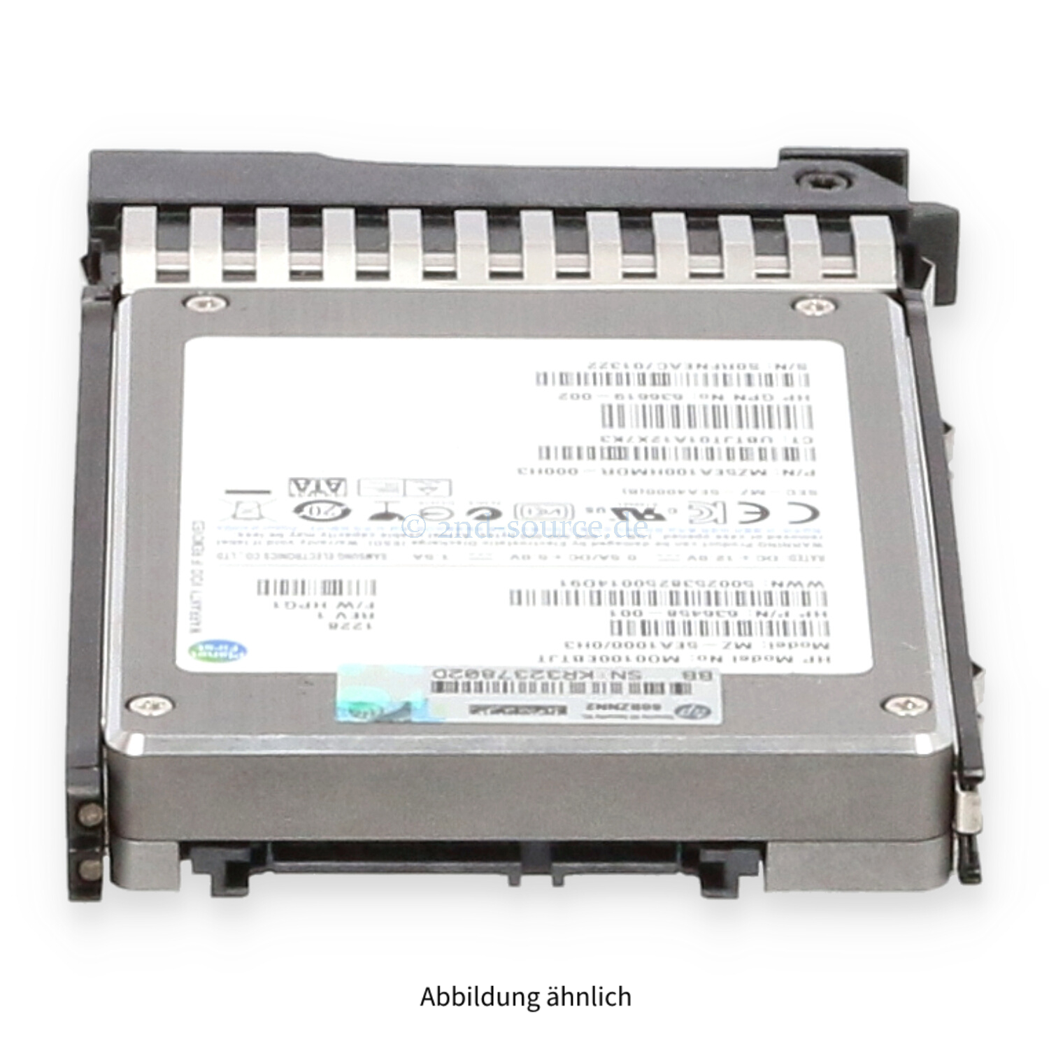 HPE 100GB SATA 3G SFF HotPlug SSD 636593-B21 637070-001