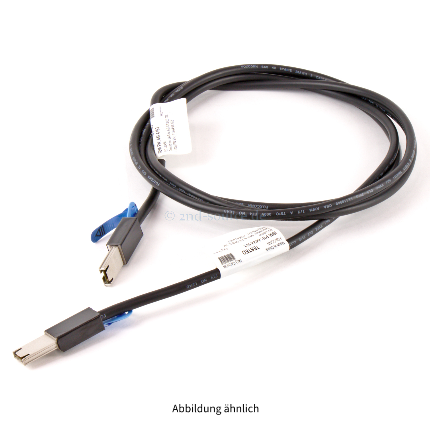IBM 3.0m SFF-8088 to SFF-8088 Mini-SAS Cable 44V4163