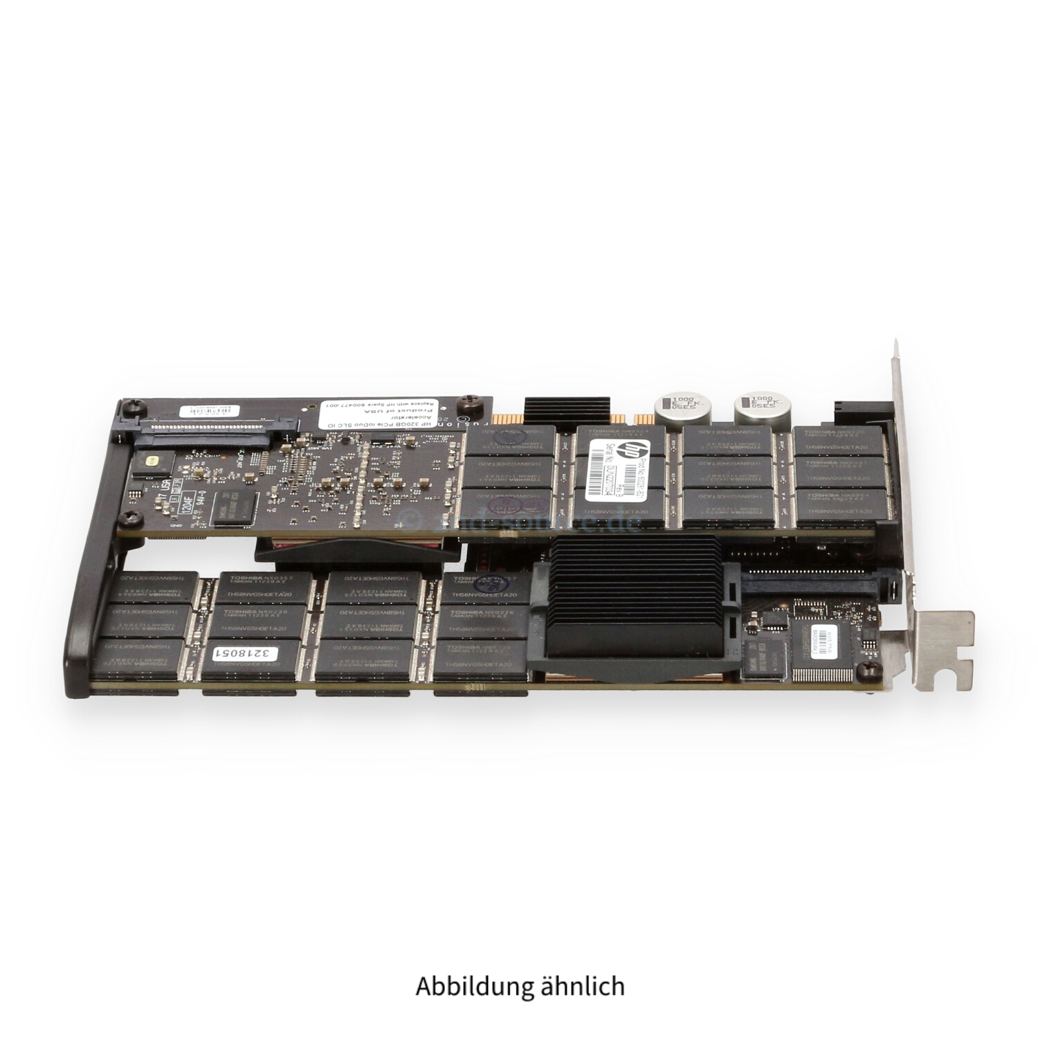 HPE ioDrive Duo 320GB SLC PCIe IO Accelerator Card 600281-B21 600477-001