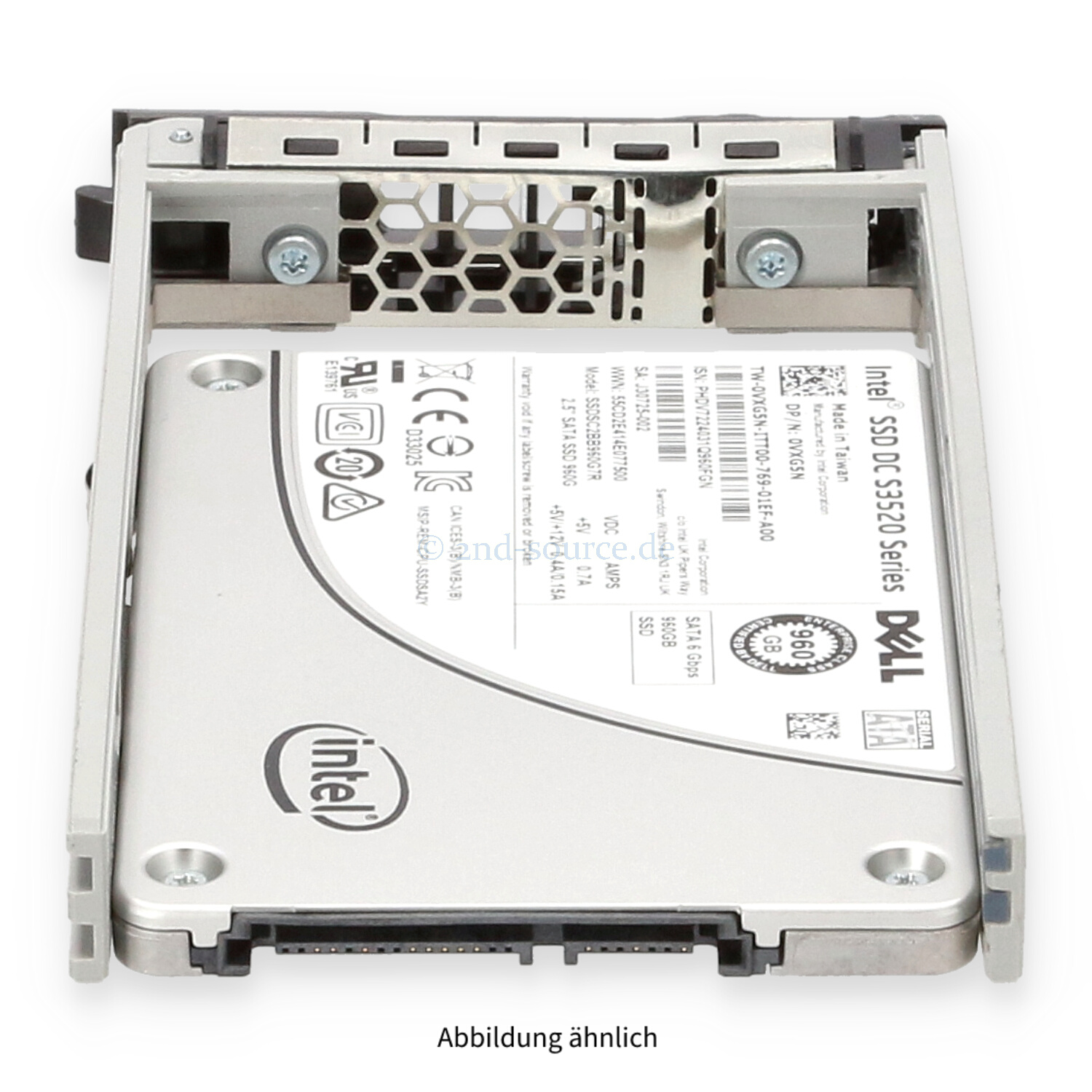 Dell 960GB SATA 6G SFF Read Intensive HotPlug SSD VXG5N 0VXG5N