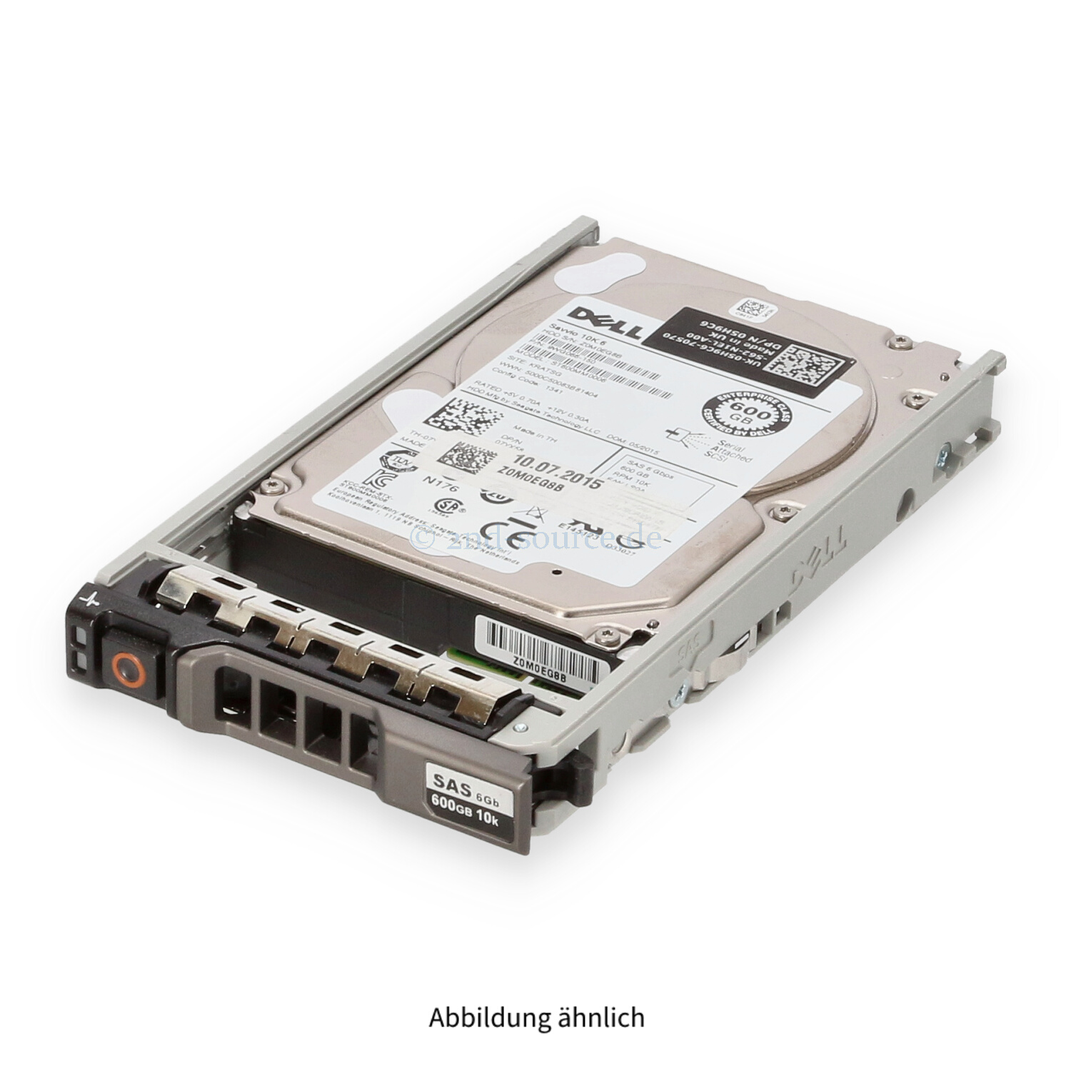 Dell 600GB 10k SAS 6G SFF HotPlug HDD 7YX58 07YX58