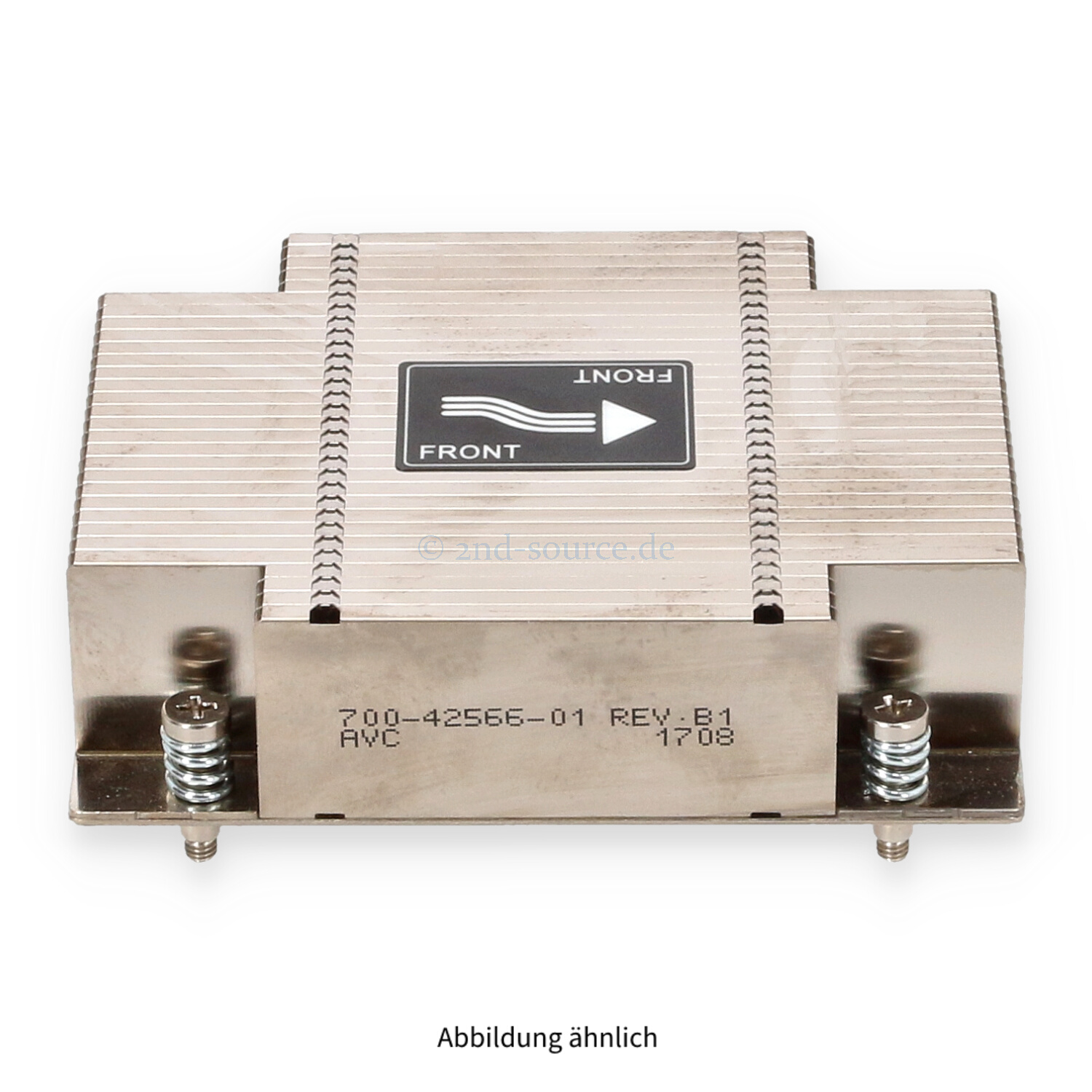 Cisco Heatsink Front CPU1 B200 B420 M4 UCSB-HS-EP-M4-F 700-42566-01 Cisco Heatsink Front CPU1 B200 B420 M4 UCSB-HS-EP-M4-F 700-42566-01