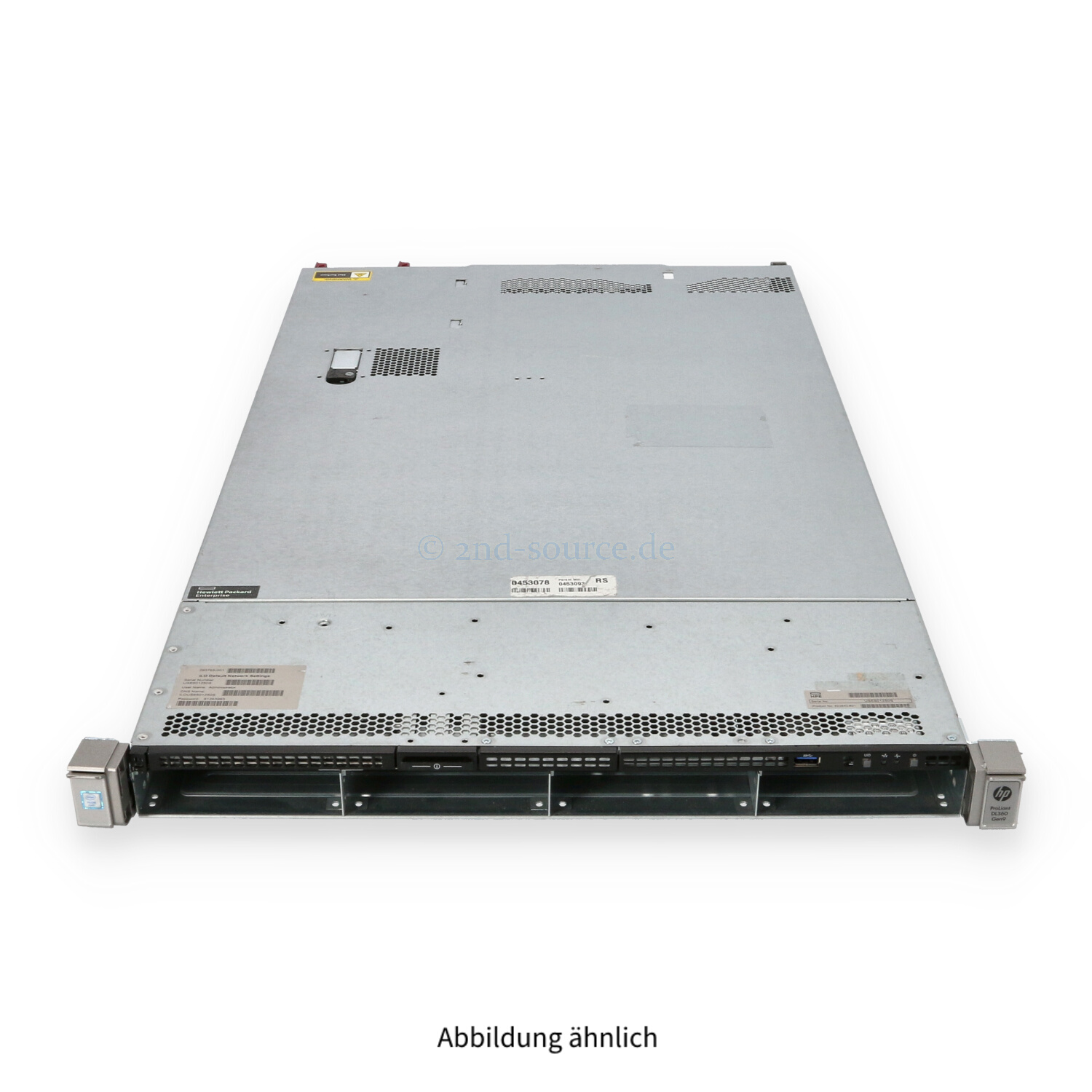 HPE DL360 G9 4xLFF P440ar/2G 2x PSU CTO Chassis 755259-B21 HPE DL360 G9 4xLFF P440ar/2G 2x PSU CTO Chassis 755259-B21