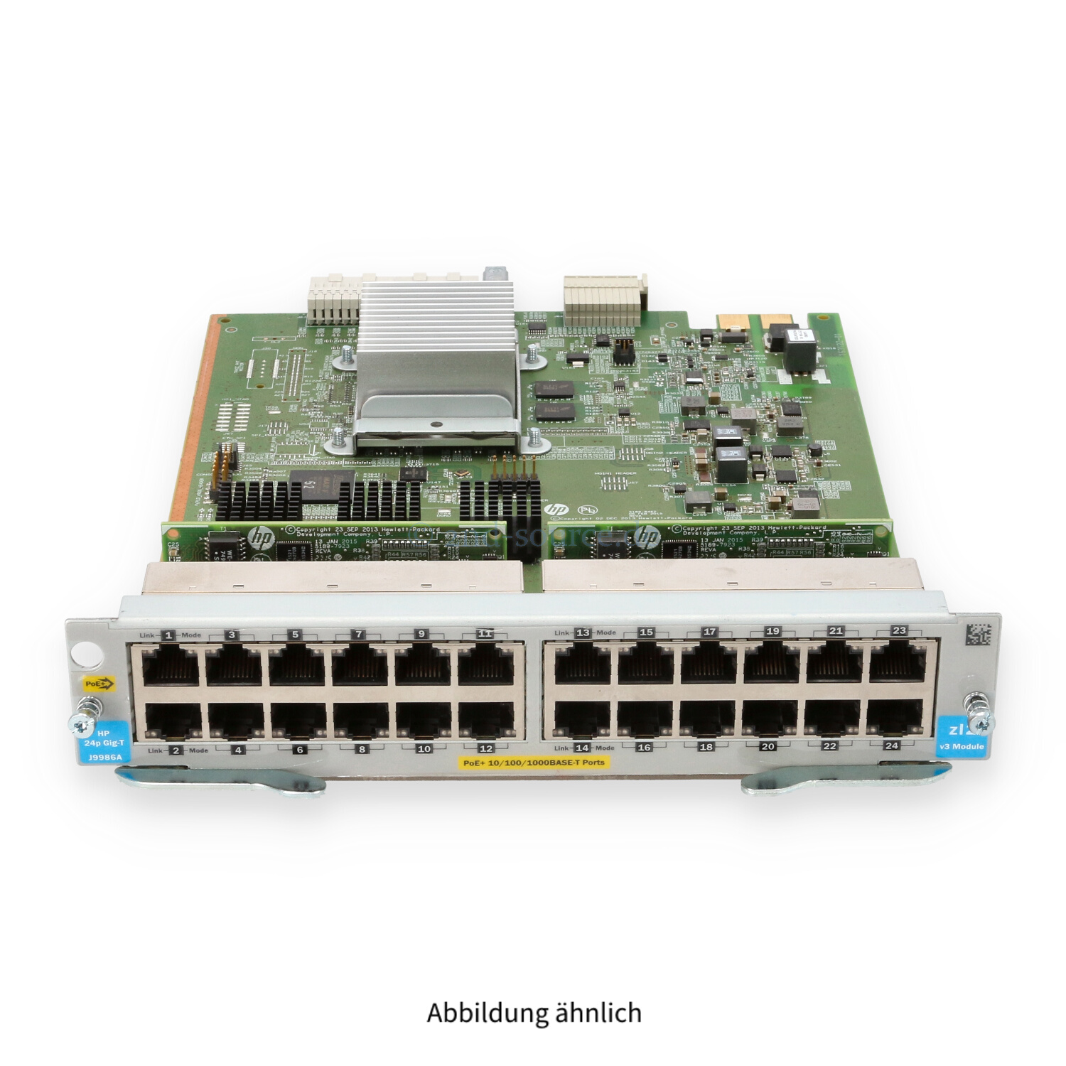 HPE ProCurve 24x1000Base-T PoE+ v3 zl2 Switch Module J9986A J9986-61001
