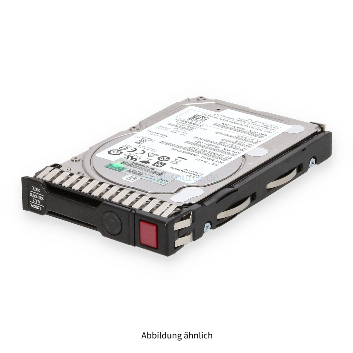 HPE 2TB 7.2k SAS 12G SFF Midline SC HotPlug HDD 765466-B21 765873-001