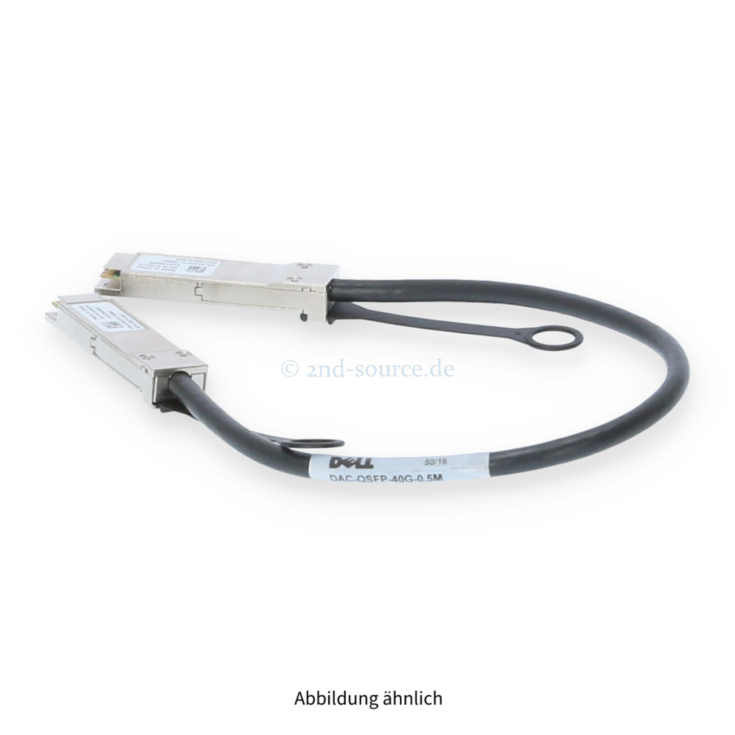 Dell 0.50m Force10 QSFP to QSFP Passive Network Copper Data Cable 1M31V 01M31V