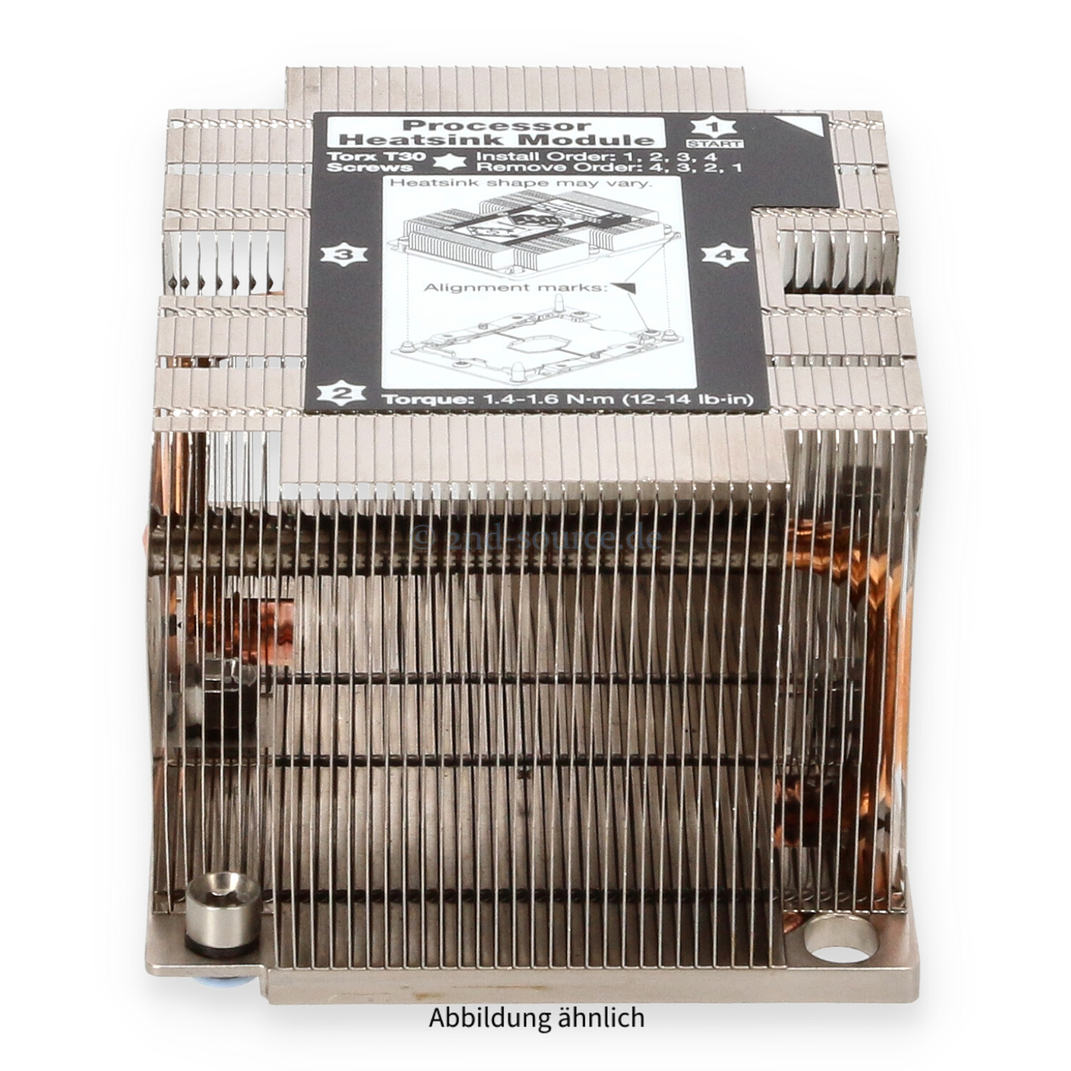 Lenovo 2U Heatsink SR550 SR590 SR650 SR670 01KP652