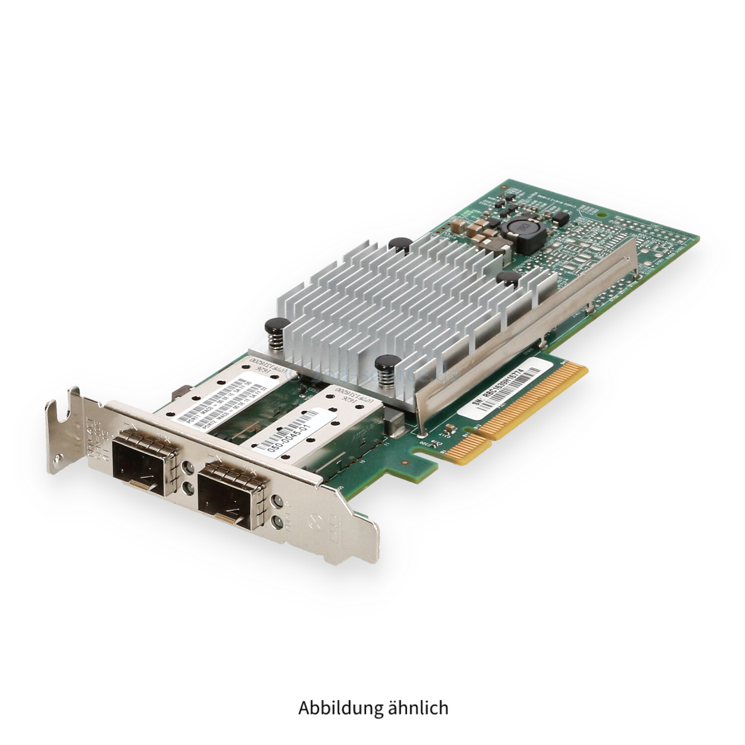EMC Broadcom 957810A 2x SFP+ 10GbE PCIe x8 Server Ethernet Adapter Low Profile 050-0045-01 BC0210406-01