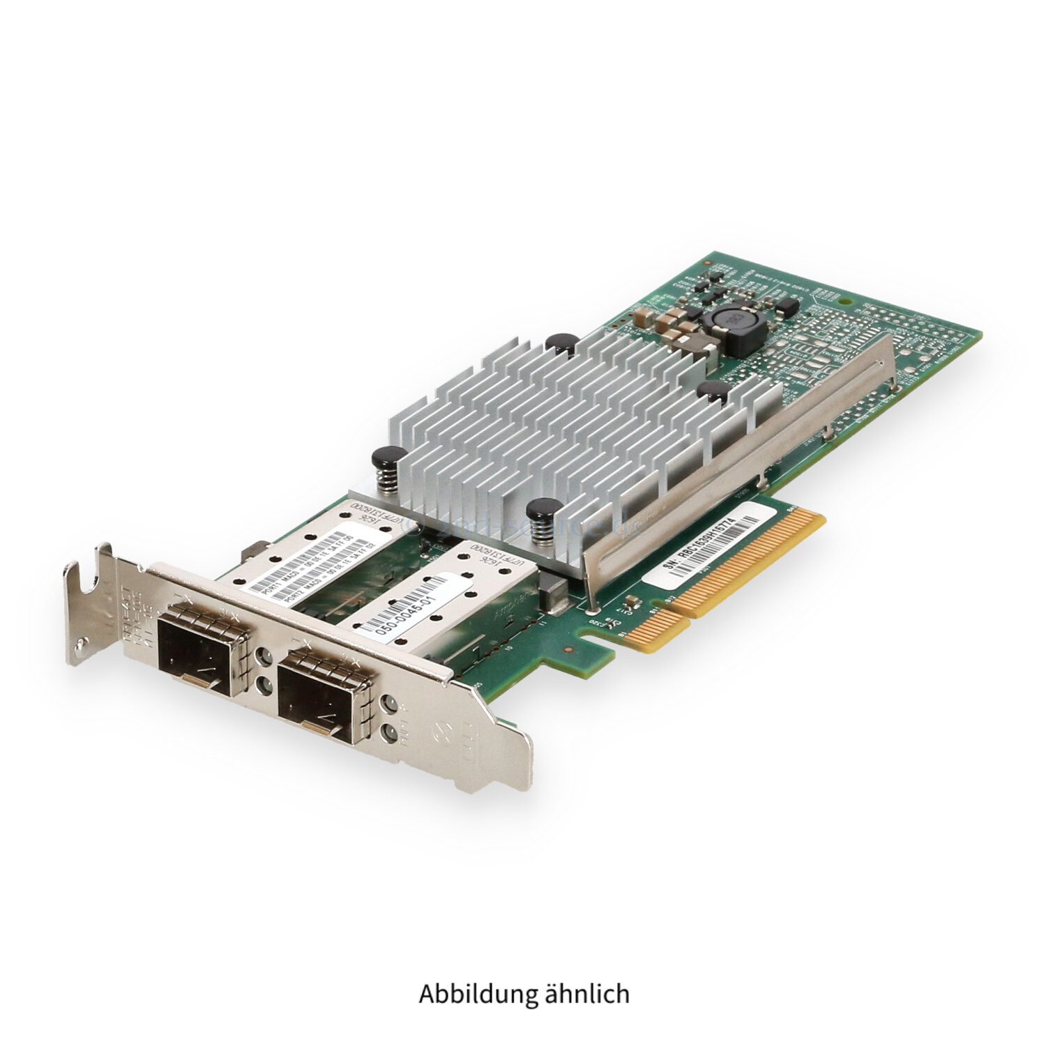 EMC Broadcom 957810A 2x 10GB SFP+ PCIe x8 Server Ethernet Adapter Low Profile 050-0045-01 BC0210406-01
