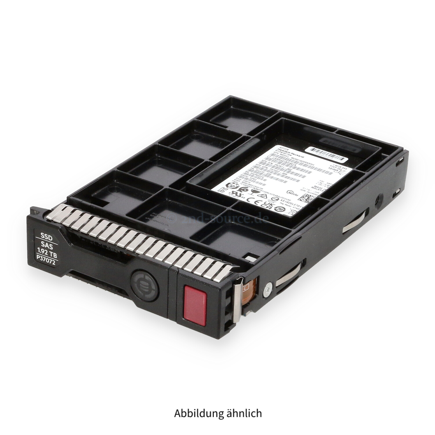 HPE 1.92TB SAS 12G LFF Mixed Use SC HotPlug SSD P37013-B21 P37072-001