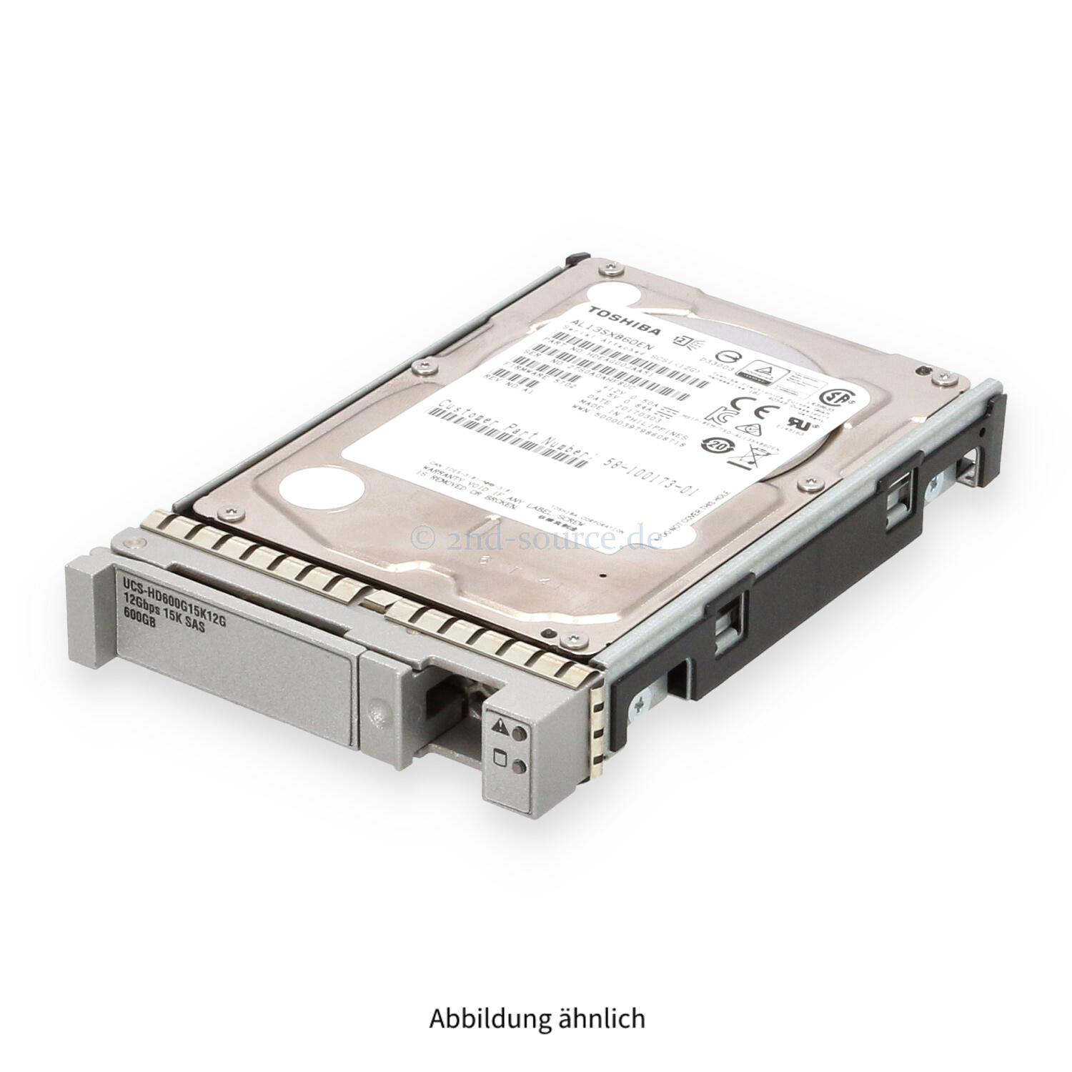 Cisco 600GB 15k SAS 12G SFF HotPlug HDD UCS-HD600G15K12G 58-100173-01