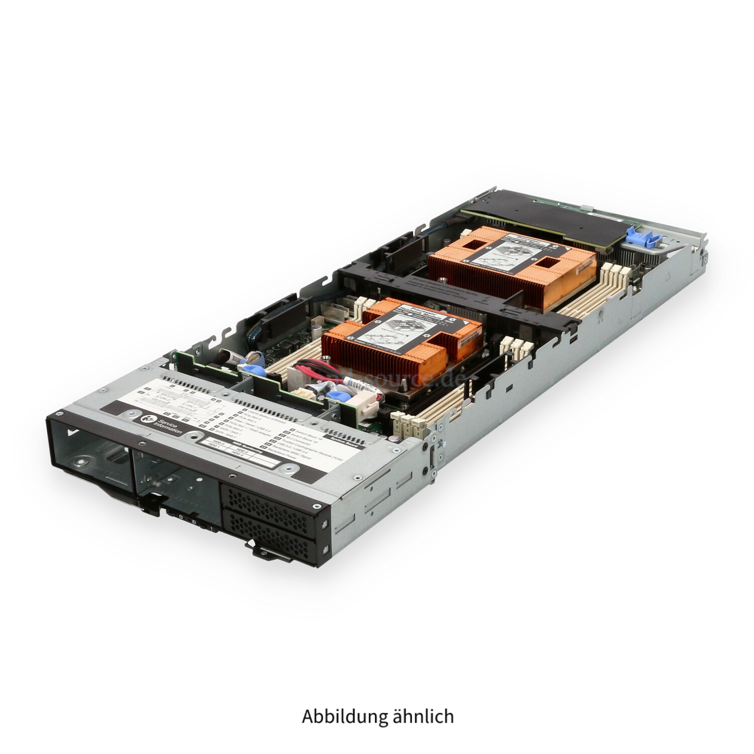 Lenovo SD530 530-8i 4x2.5'' SFF CTO Chassis inkl. Heatsinks Lenovo SD530 530-8i 4x2.5'' SFF CTO Chassis inkl. Heatsinks