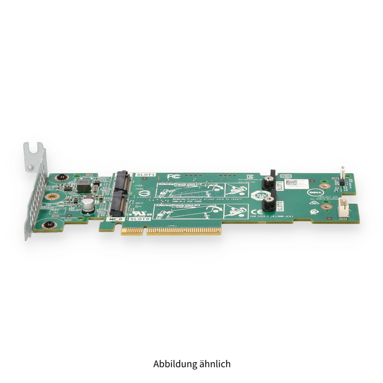 Dell BOSS M.2 Solid State Storage Adapter PCIe Low Profile 2MFVD 02MFVD