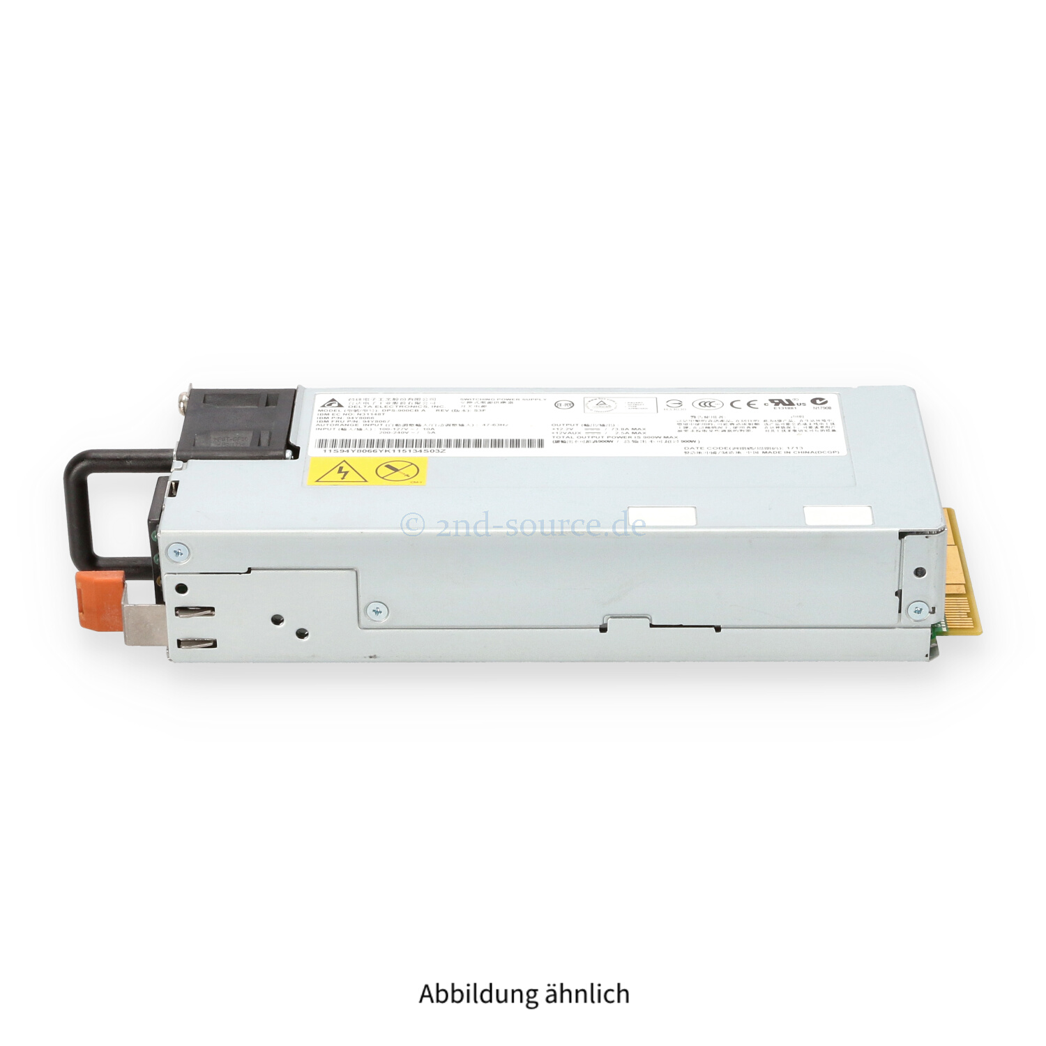 IBM 900W HotPlug Power Supply x3650 M4 94Y8067 94Y8066